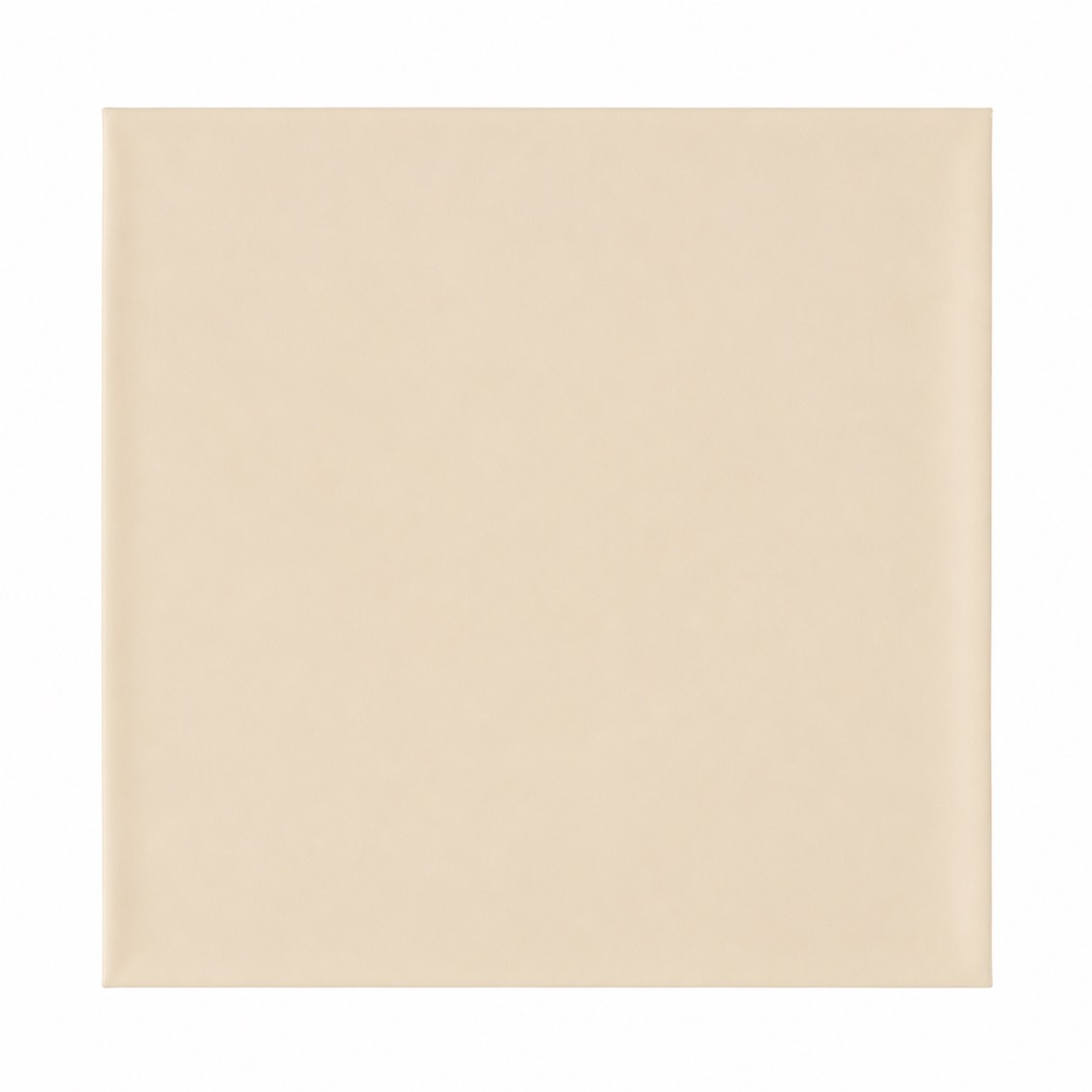 Washable Satin Square Bandanna — Natural Beige