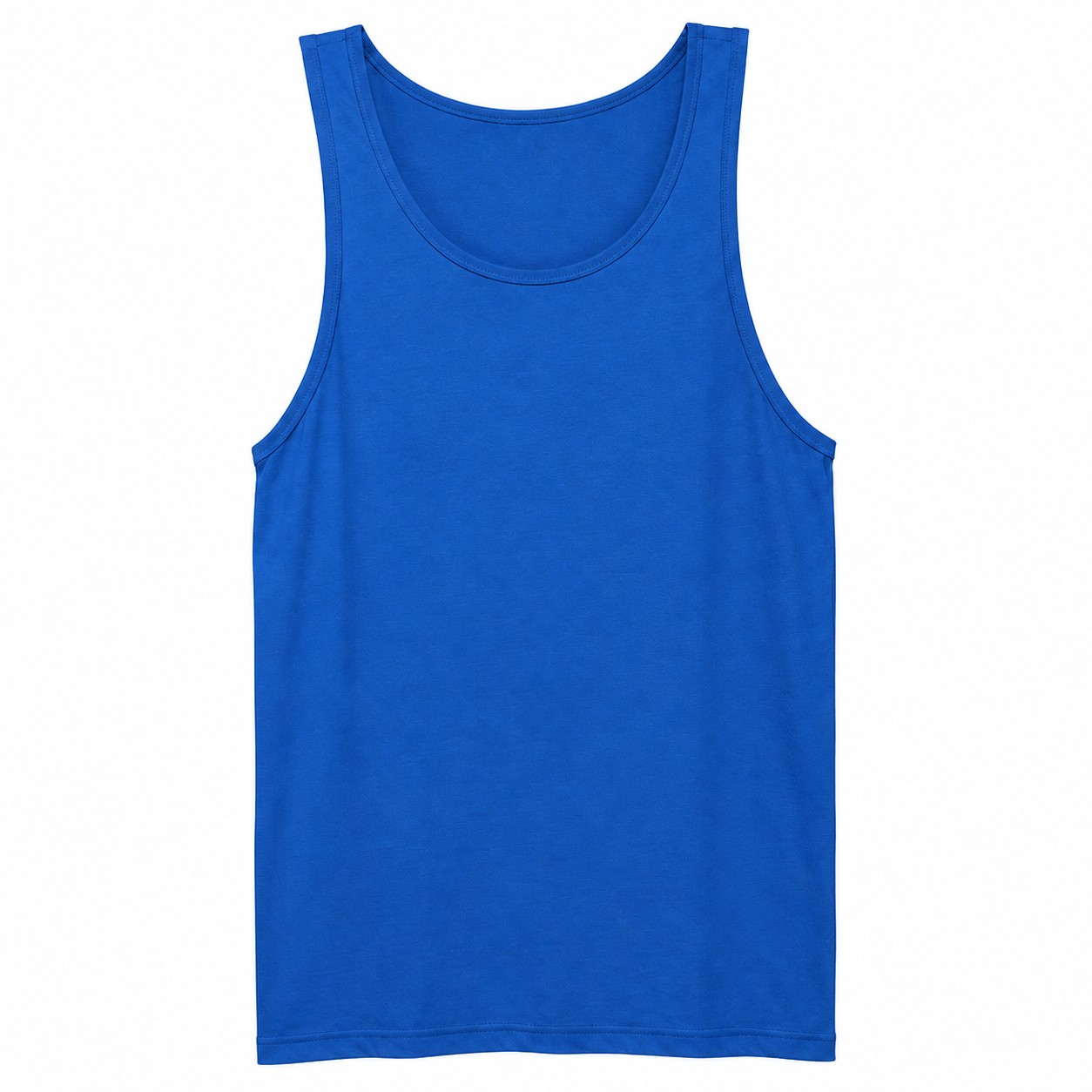 Recycled Knit Spandex Quarter Zip Pullover — Blue