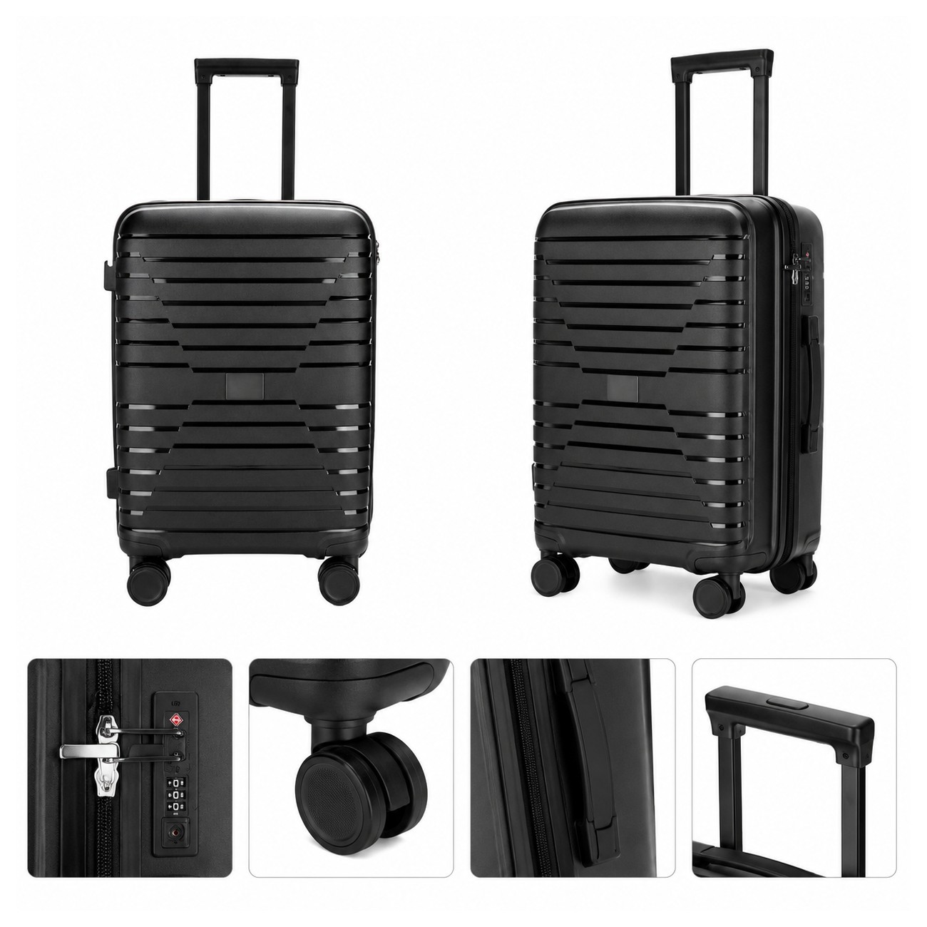 Black Polypropylene Carry Bag