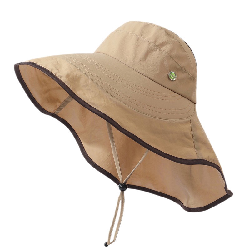 Polyester Ponytail Fisherman Sun Hat — view 2