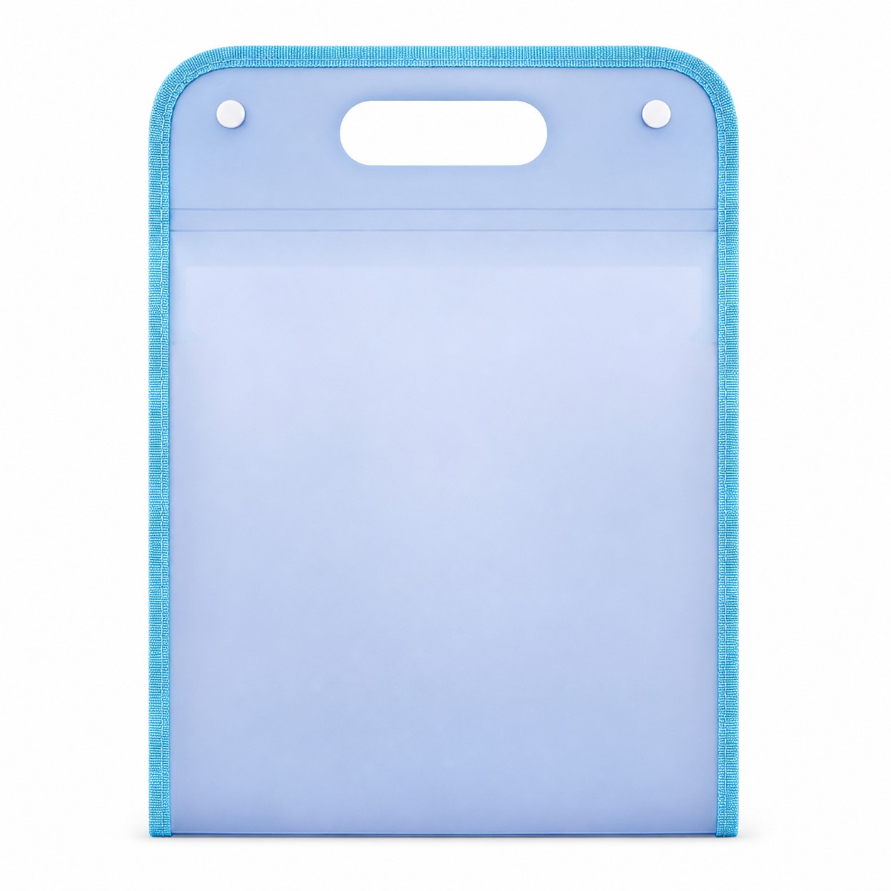 A4 Thirteen Pocket Plastic File Organizer Bag — view 2