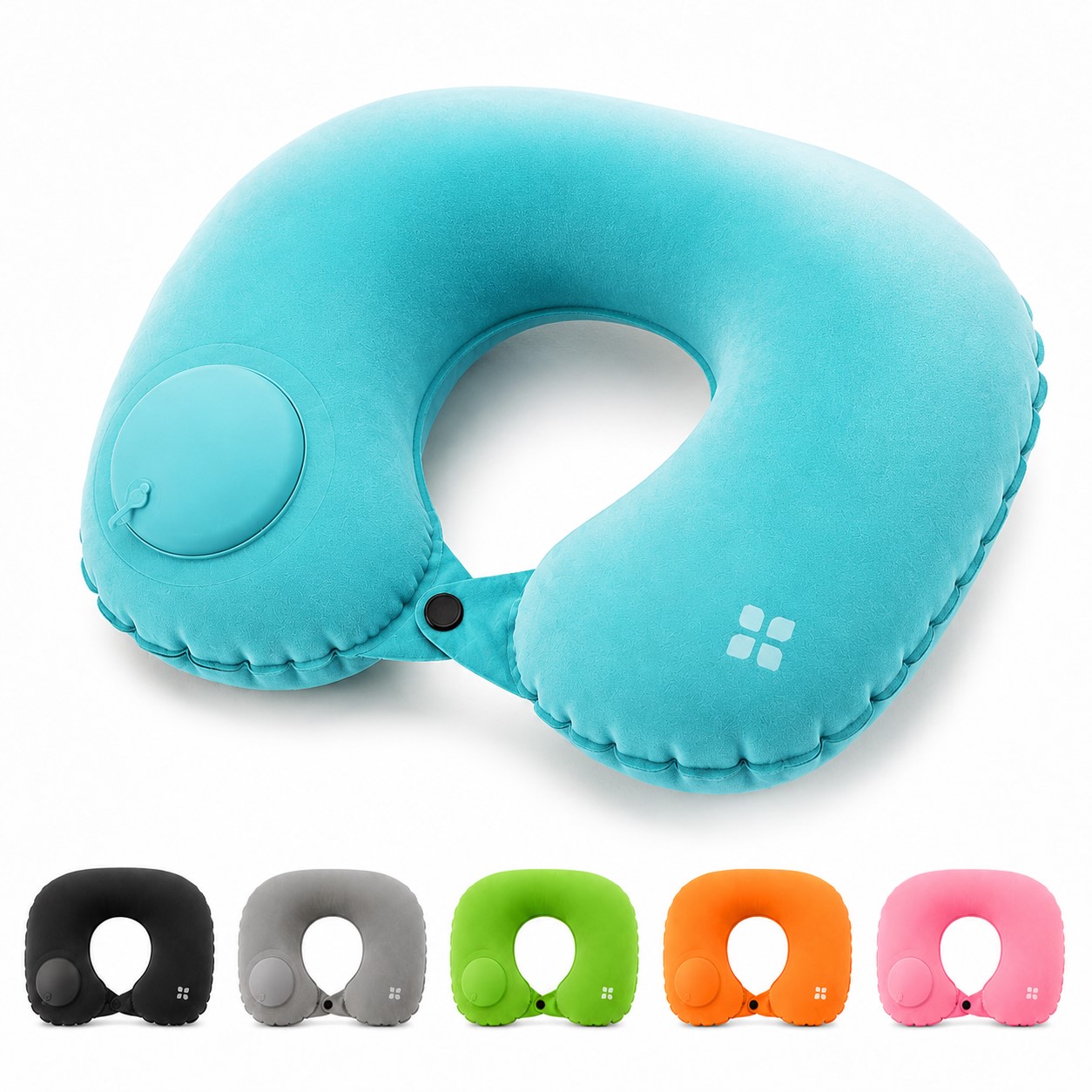 Inflatable Memory Foam Travel Neck Pillow
