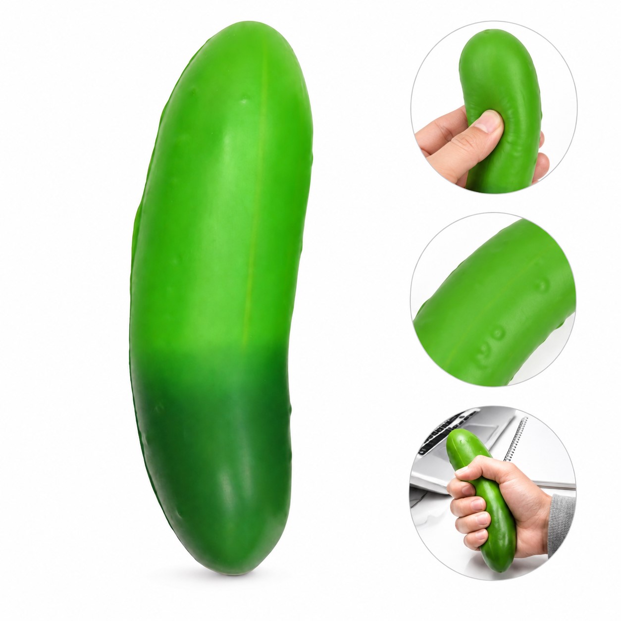 Cucumber Shaped PU Stress Toy
