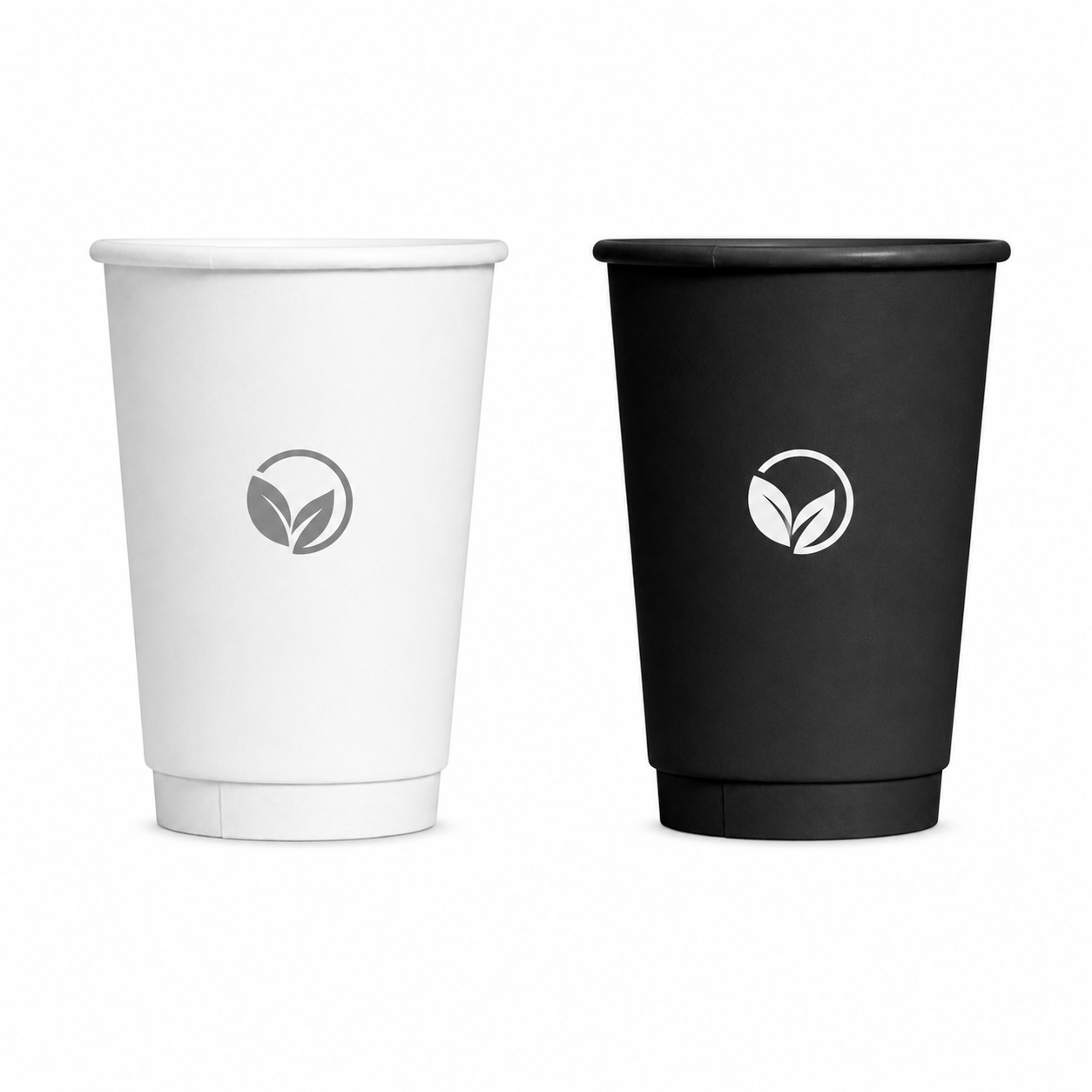 8 Oz Covered Double Wall Paper Cup
