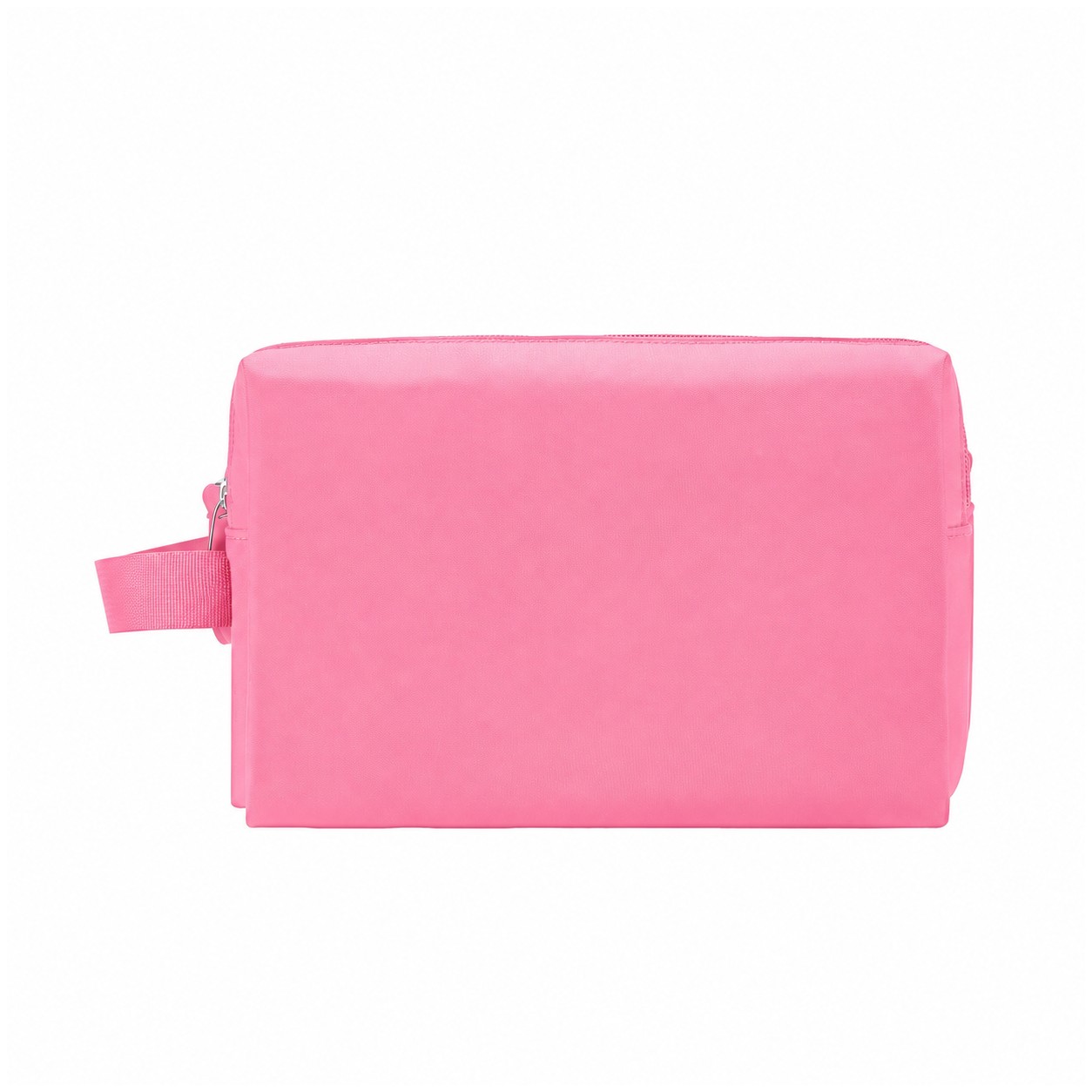 Nylon Roomy Toiletry Bag — Pink