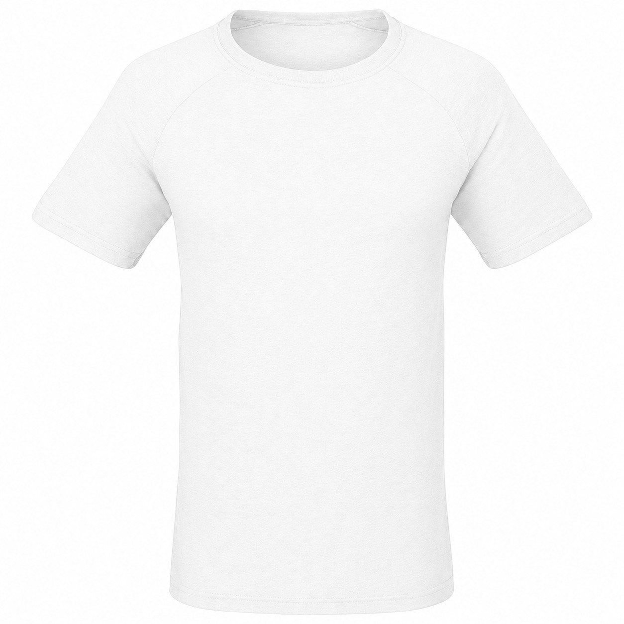 Men's CVC Raglan Jersey Shirt — White