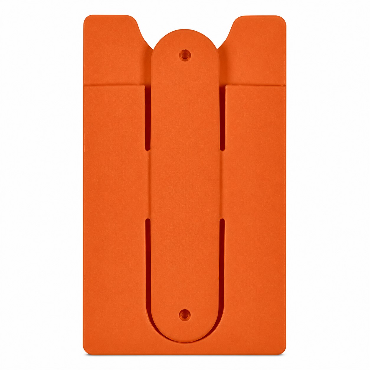 Silicone Phone Card Holder With Foldout Stand — view 2