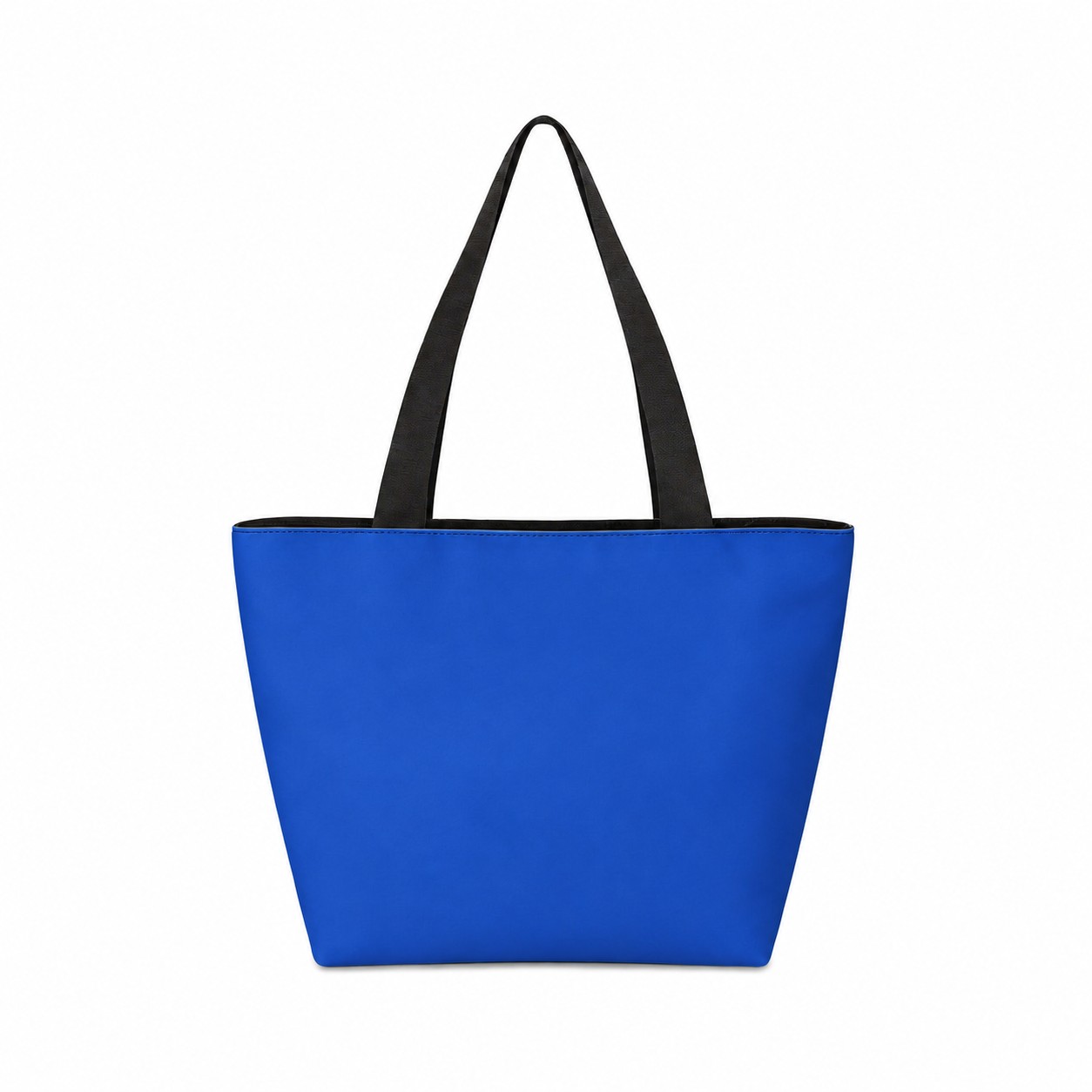 Polyester Everyday Carry Bag With Zipper — Blue