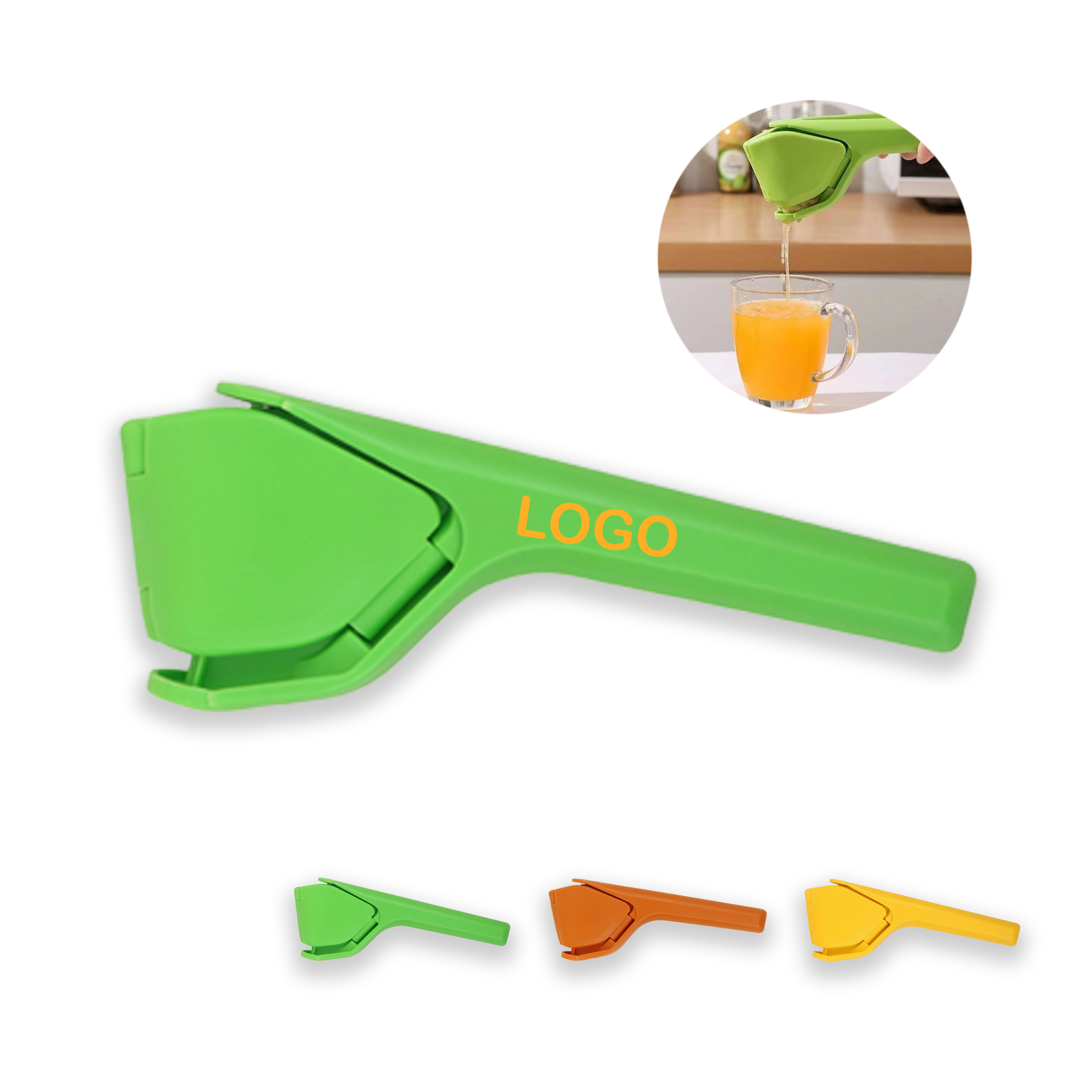 Plastic Manual Fruit Juicer