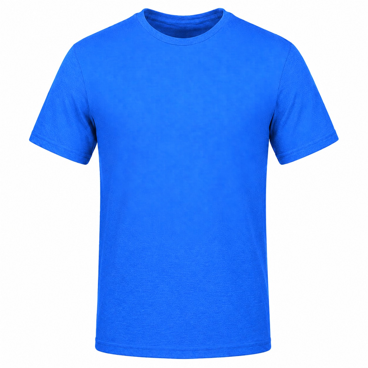Contrast Quarter Zip Performance Pullover — Blue