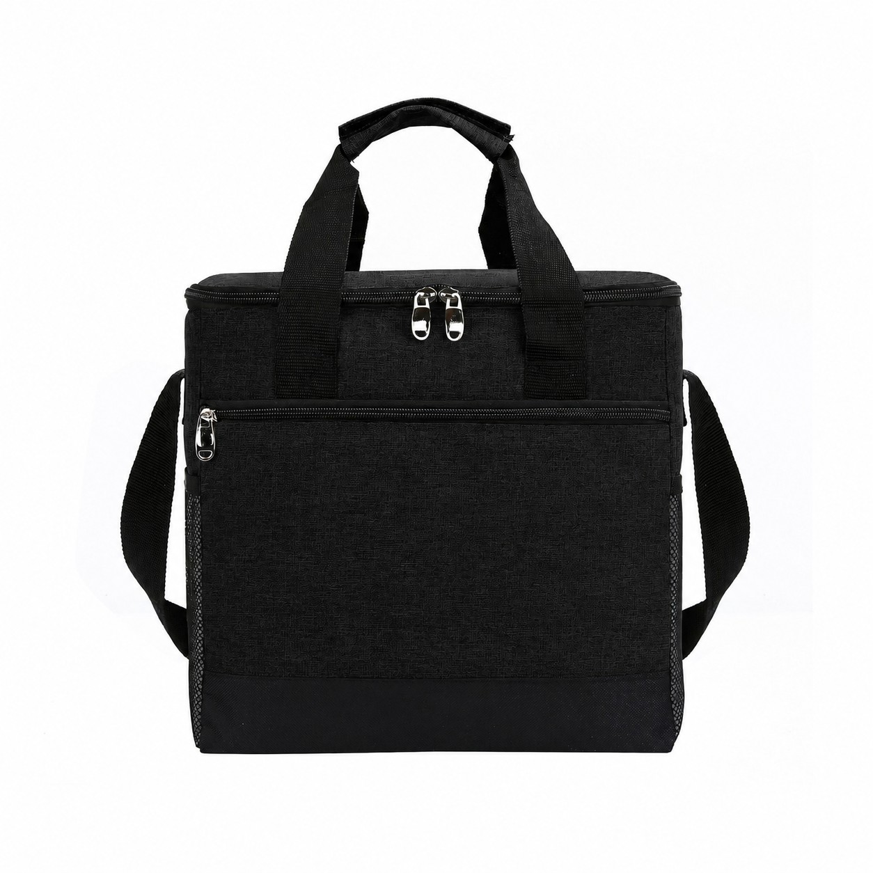 300D Polyester Cooler Bag — Black
