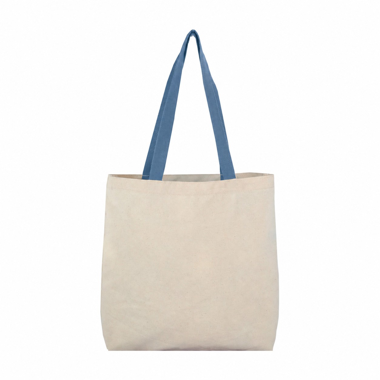 Cotton Color Tote Bag — Glaucous Blue
