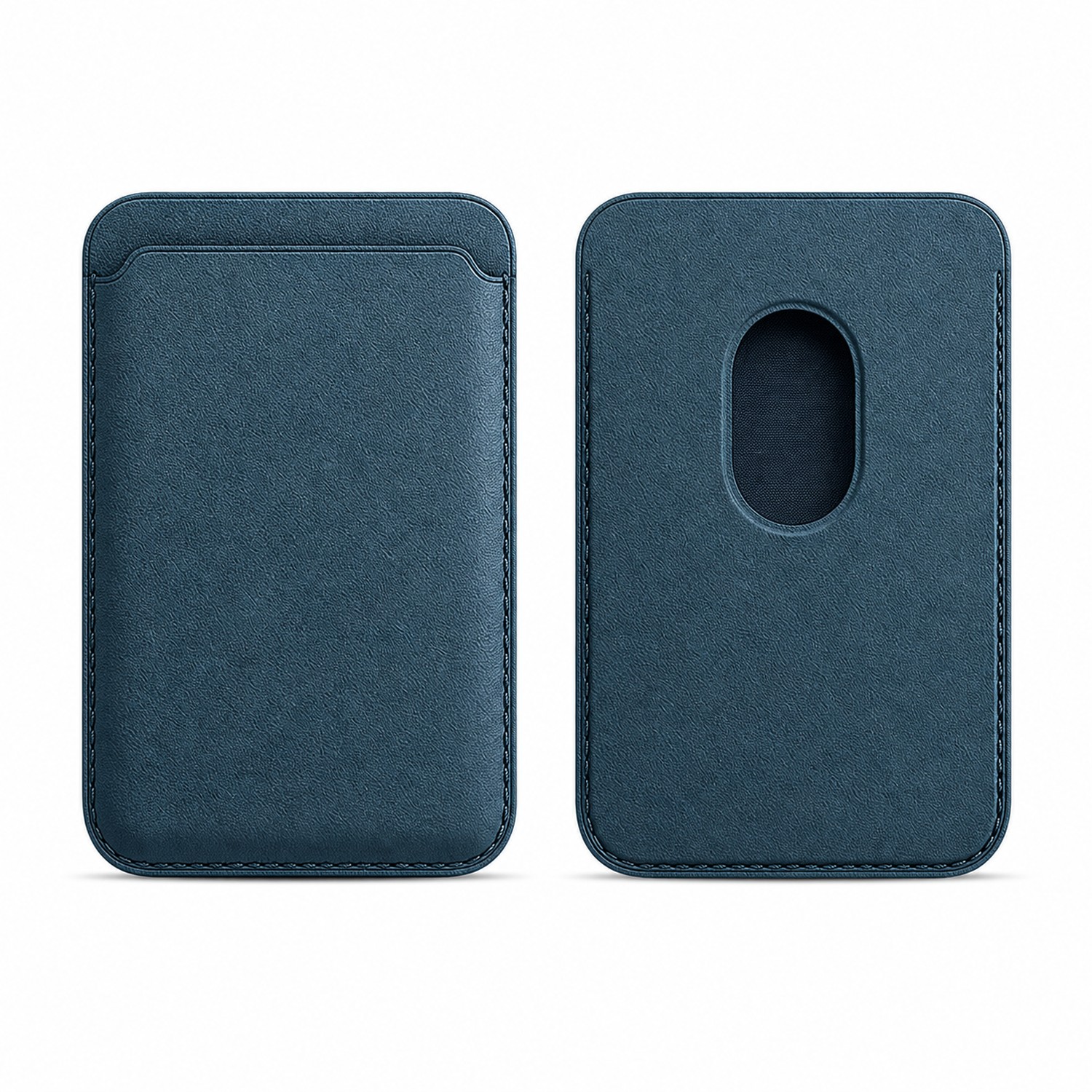 Magnetic Leather Phone Card Wallet — view 2