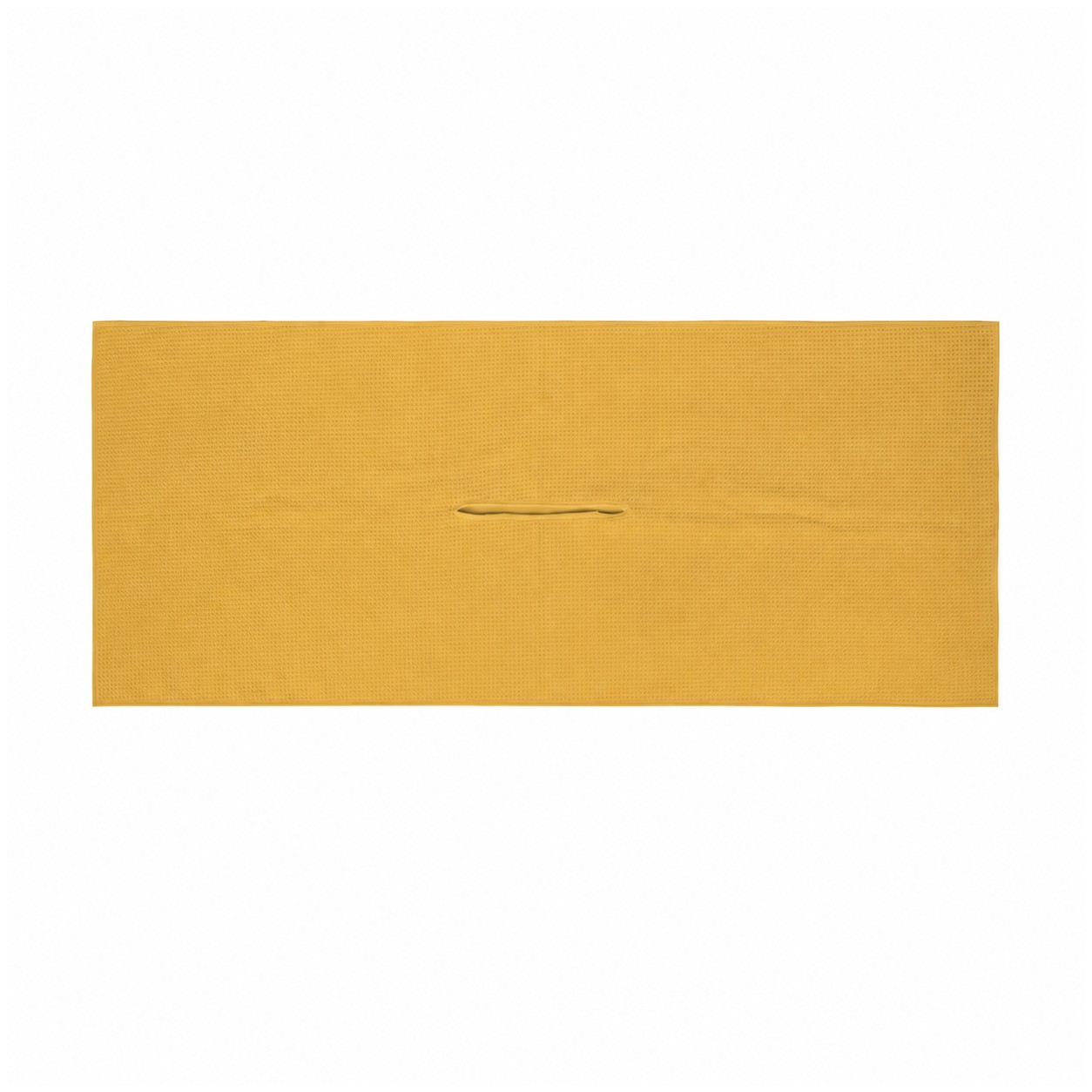Microfiber Caddie Towel With Club Slit — Gold