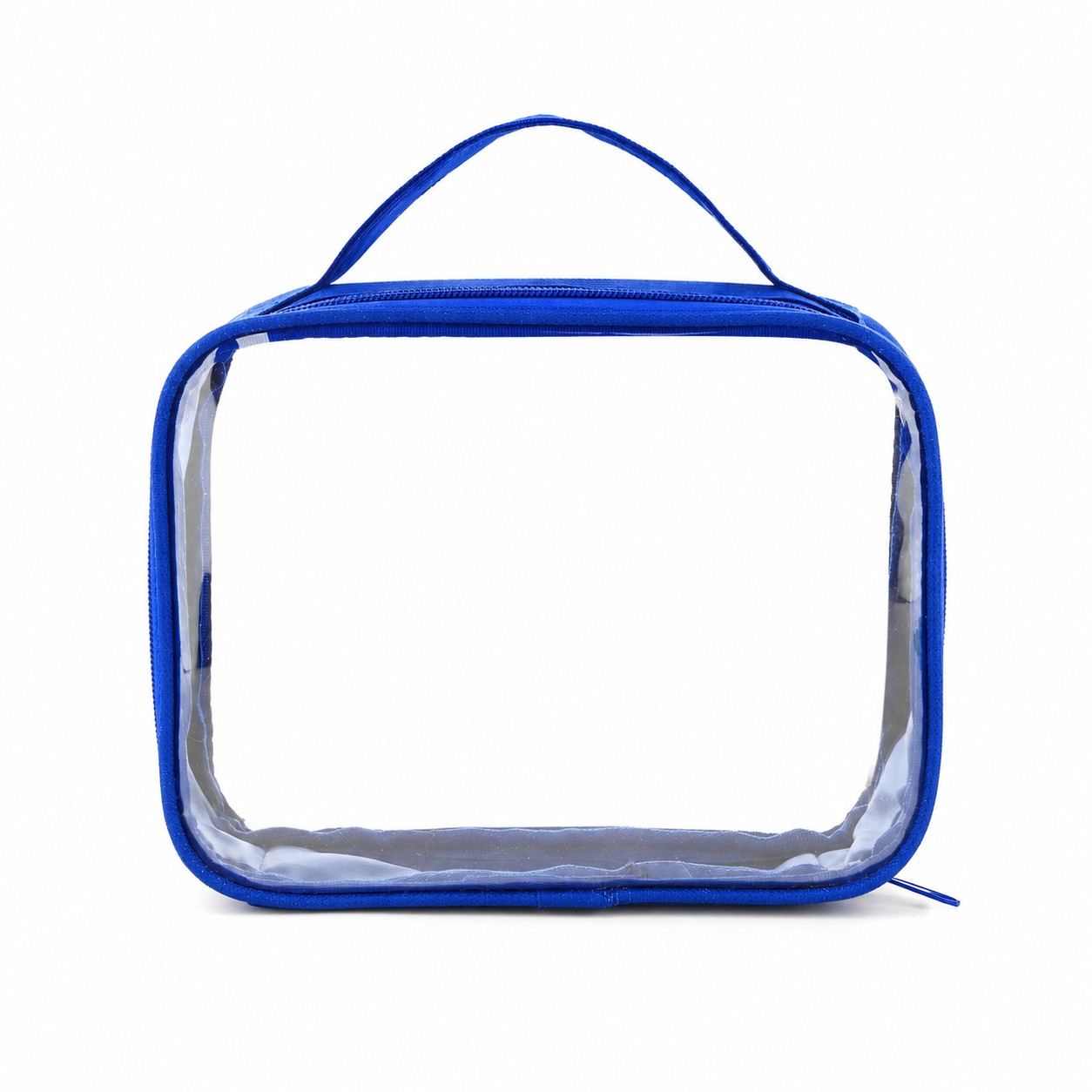 PVC And 600D Polyester Toiletry Bag — Royal Blue