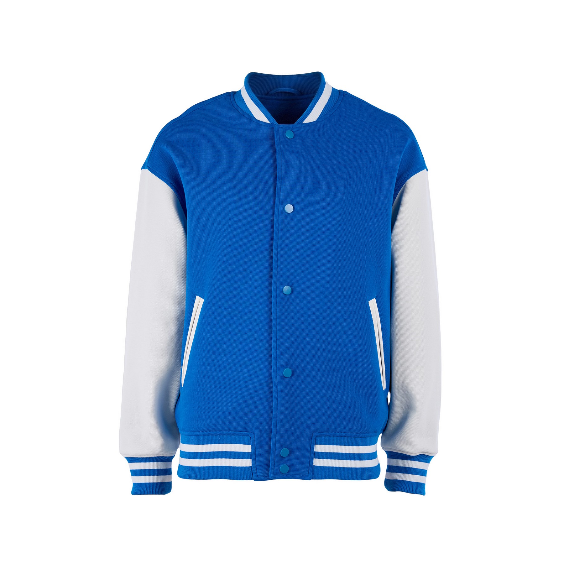 Cotton Varsity Jacket With Satin Lining — view 2