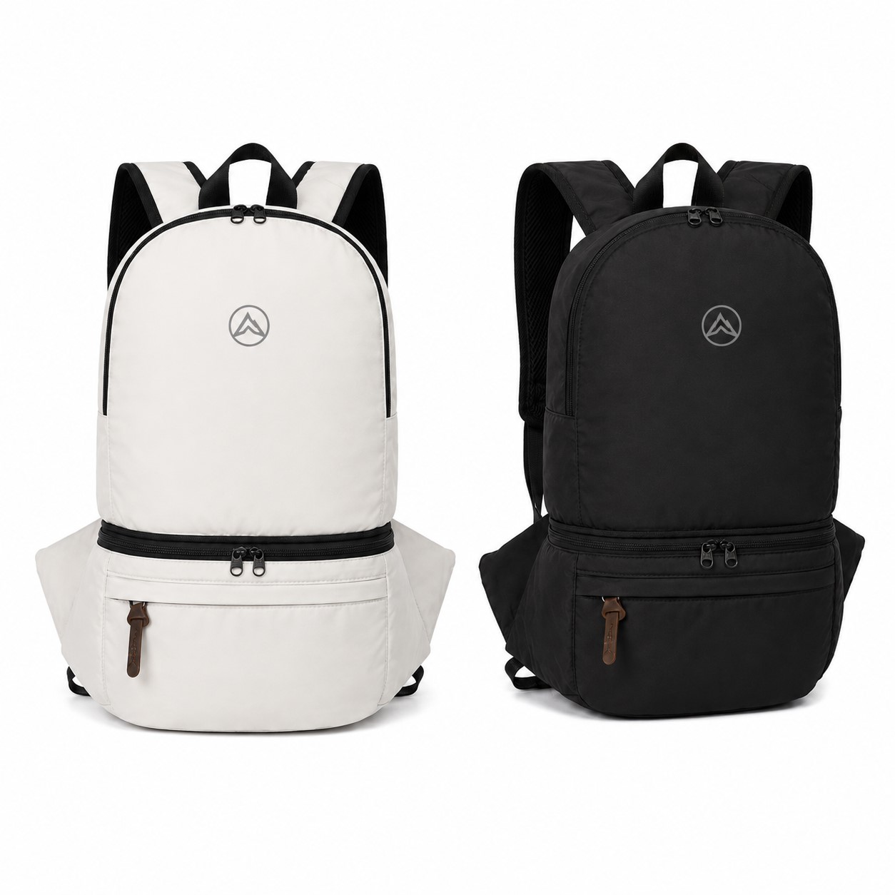 Large Foldable Polyester Travel Backpack