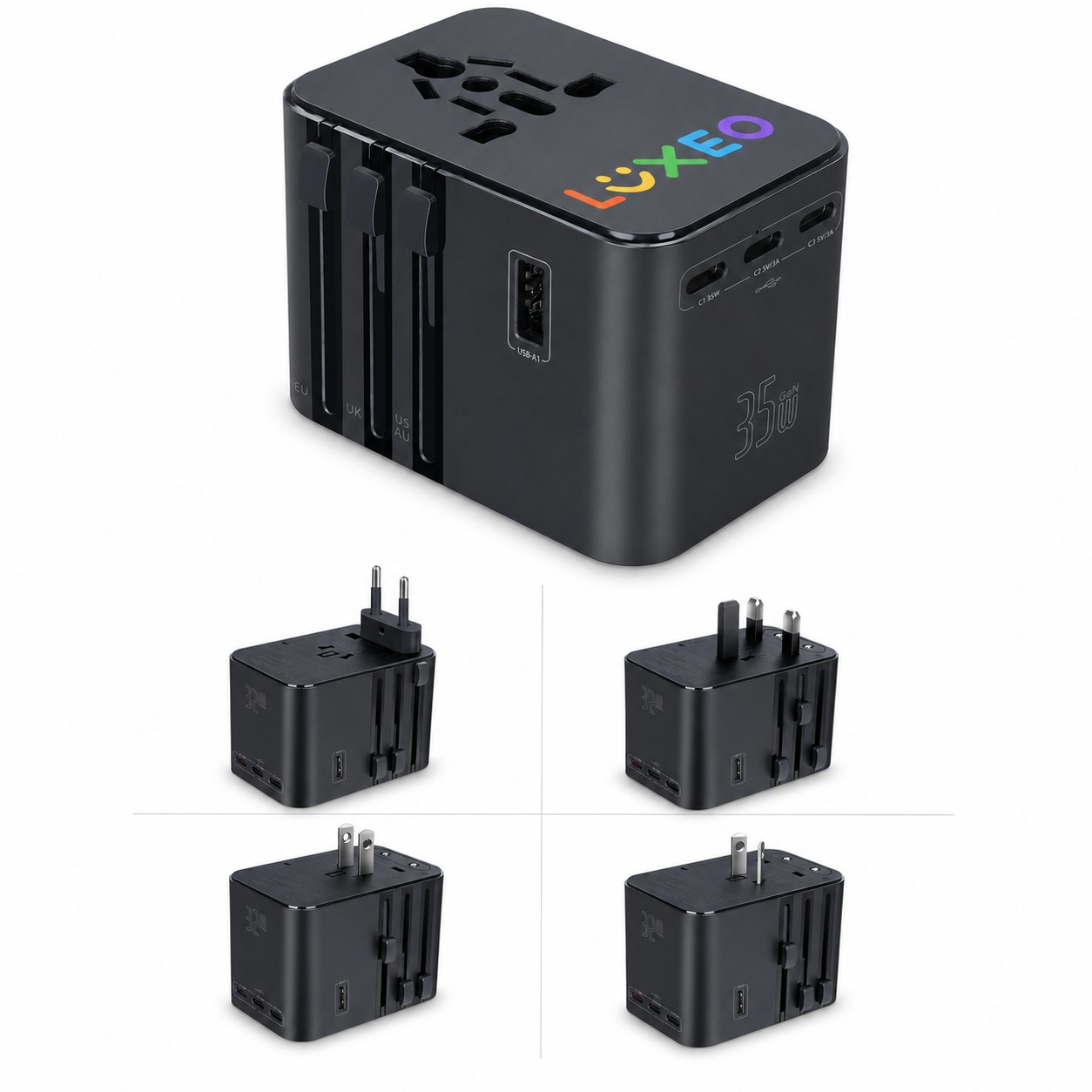 GaN Universal Travel Adapter