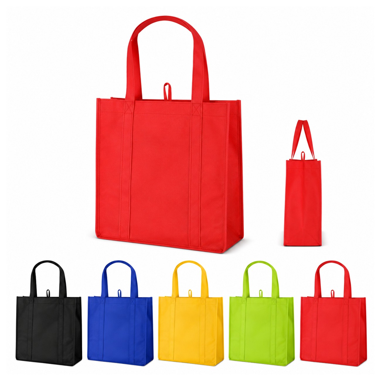 Large Reinforced Handles Tote Bag