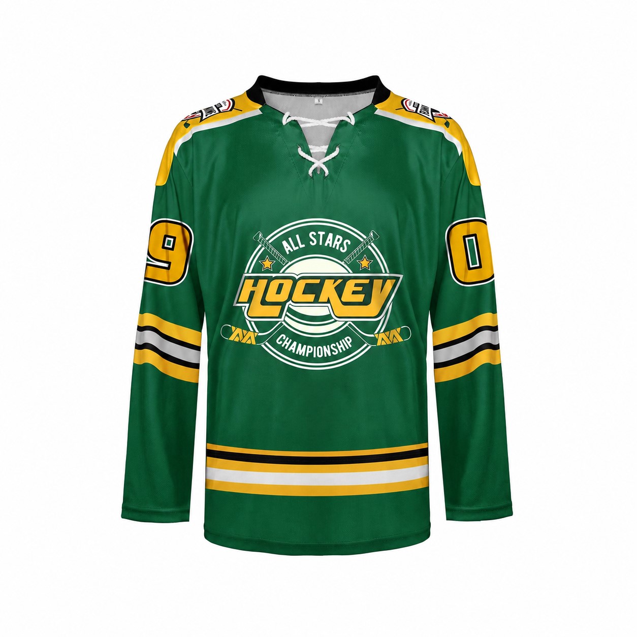 Polyester Performance Sports Jersey — Green