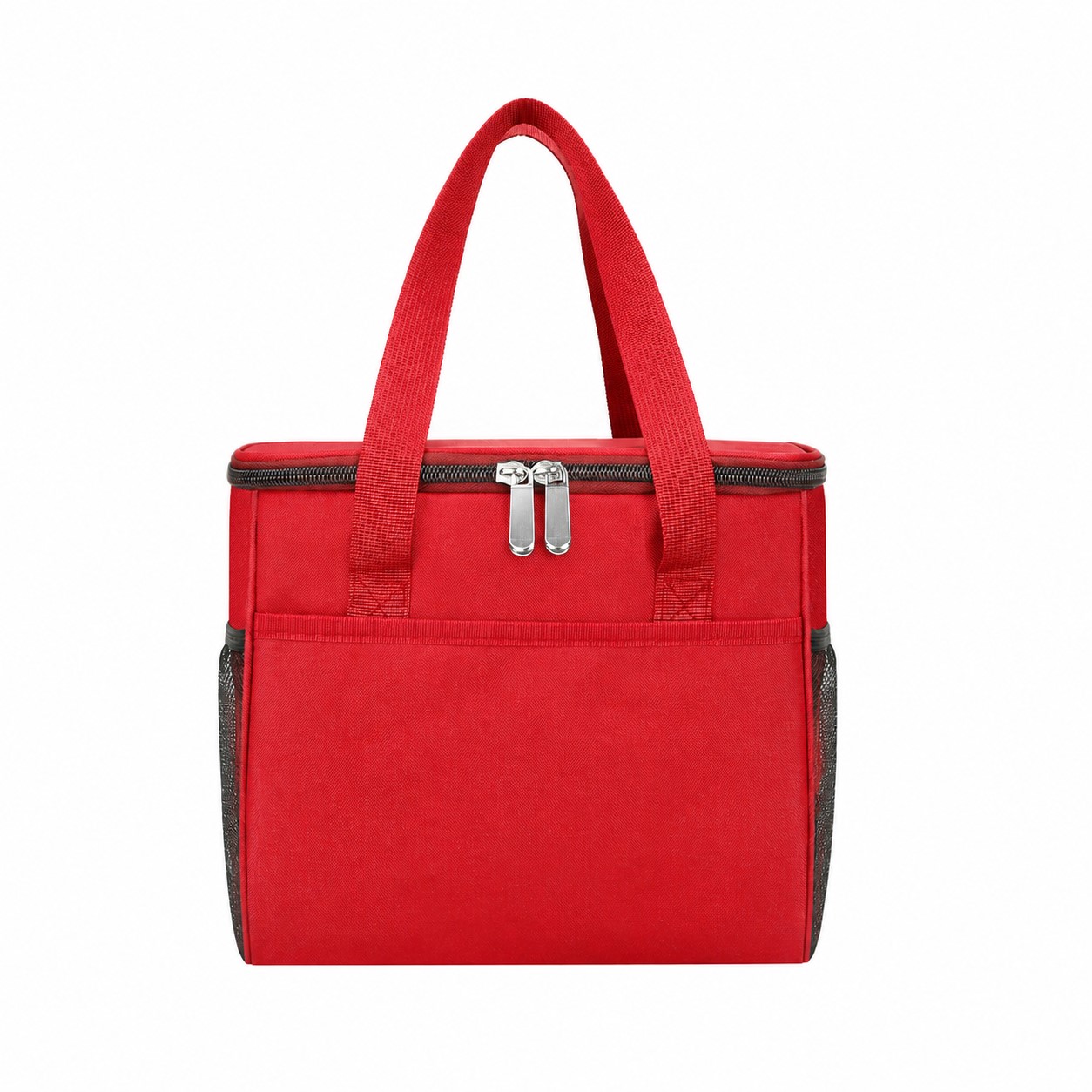 Everywhere Reinforced Handles Lunch Cooler — Red