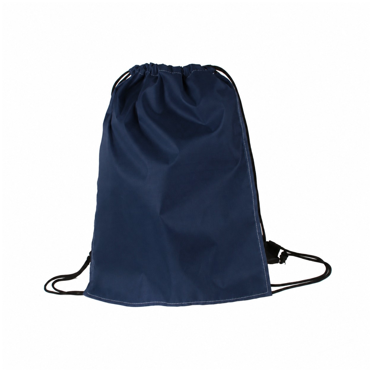 Superhero Cape Drawstring Backpack — Navy Blue