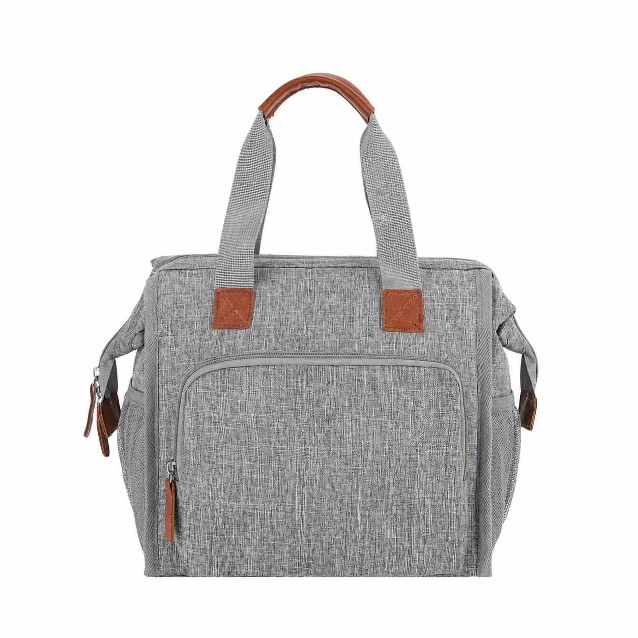 300D Poly Lunch Cooler — Gray