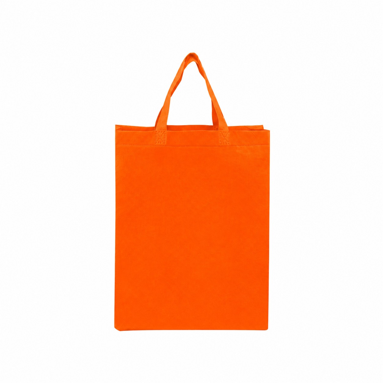 4" Gusset Tote Bag — Orange