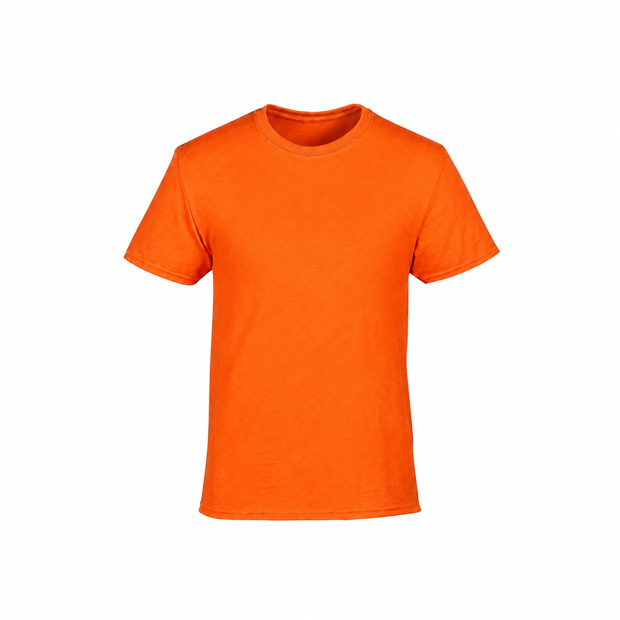 Blend Moisture Wicking Crewneck Tee — Orange