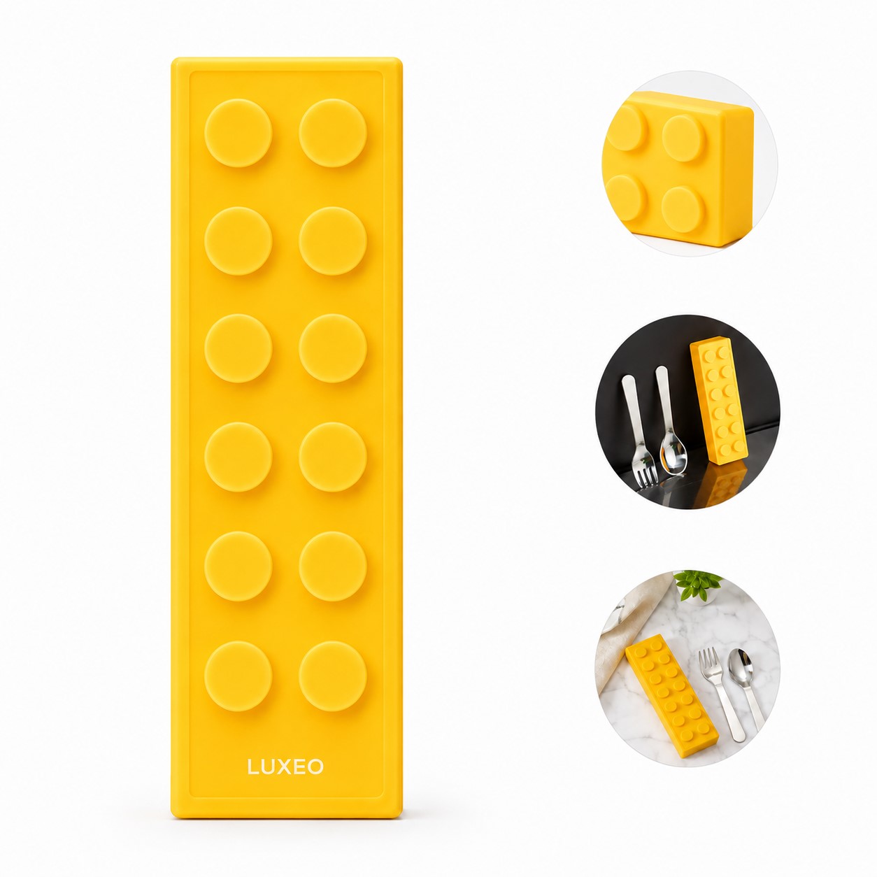 Polypropylene Children's Cutlery Set With Case
