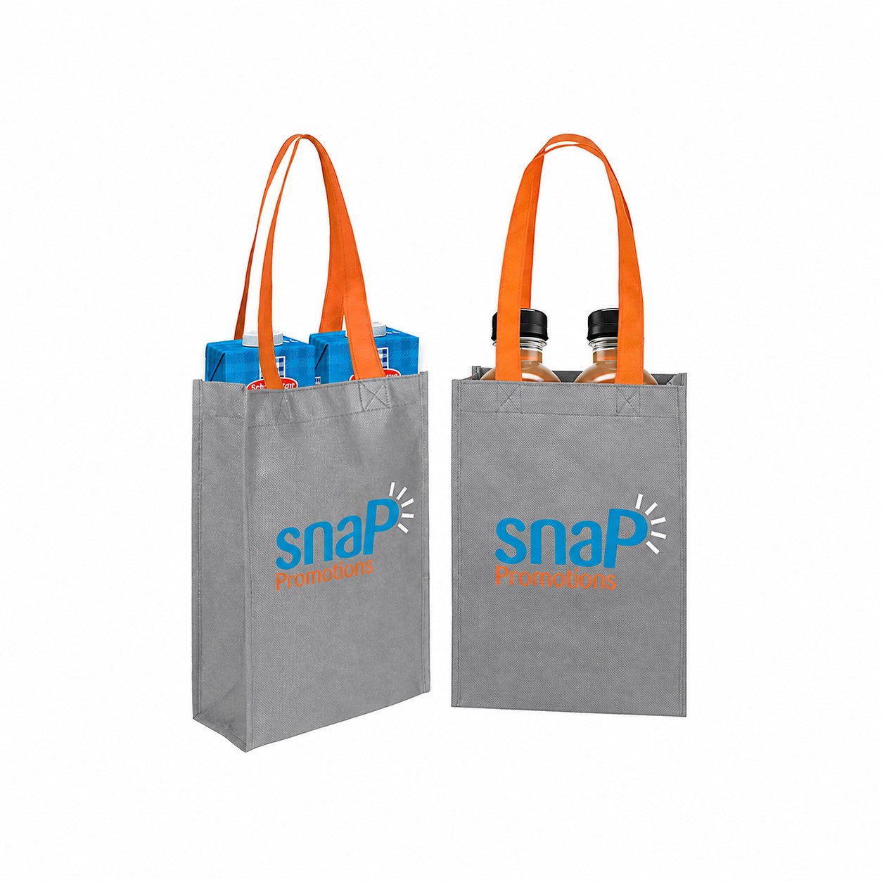 80GSM Non-Woven Tote Bag — Gray