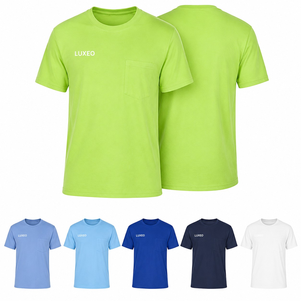 Pocket Cotton Polyester Tee