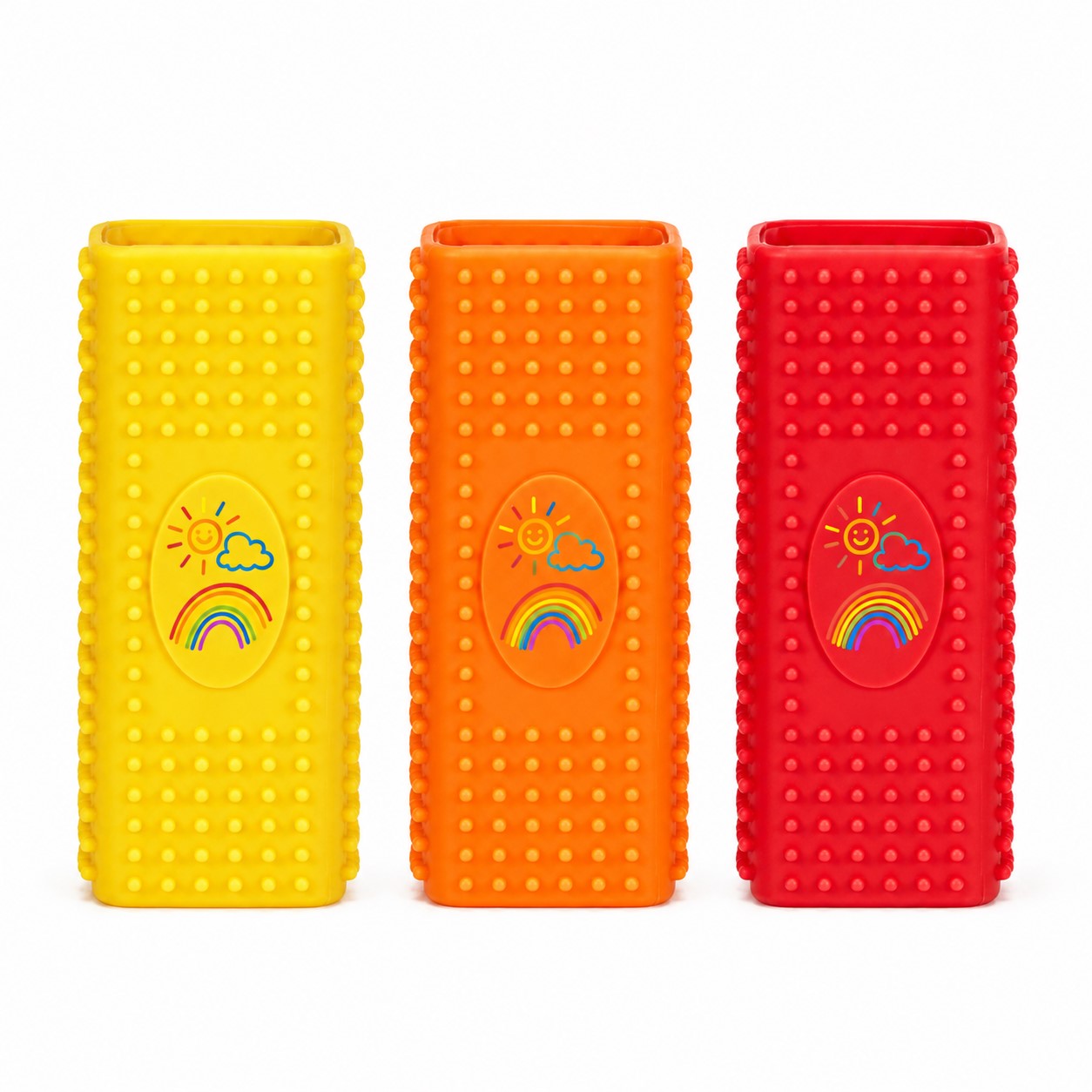 Raised Dot Silicone Pet Hair Brush