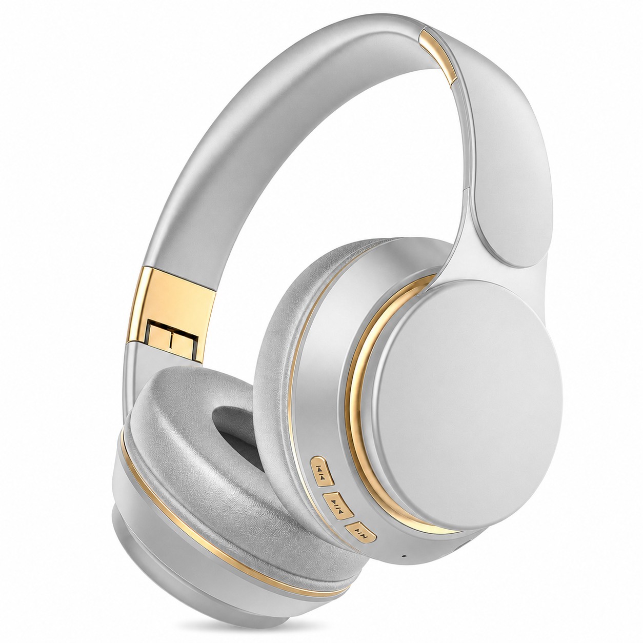 Wireless Gaming Headset With Microphone — Nickel Silver