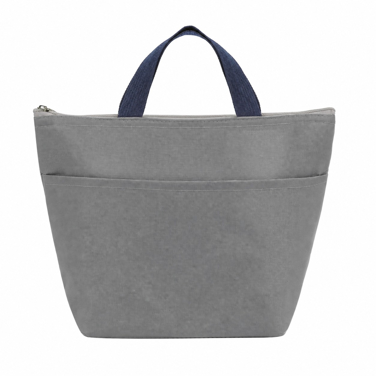 300D Polyester Insulated Lunch Bag — Gray