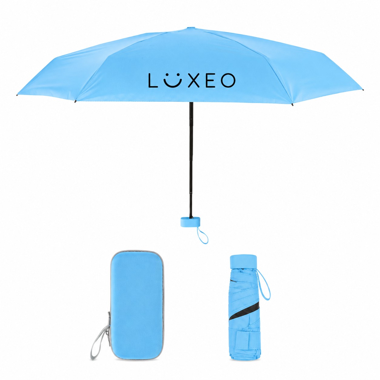 Mini Folding Umbrella With Case