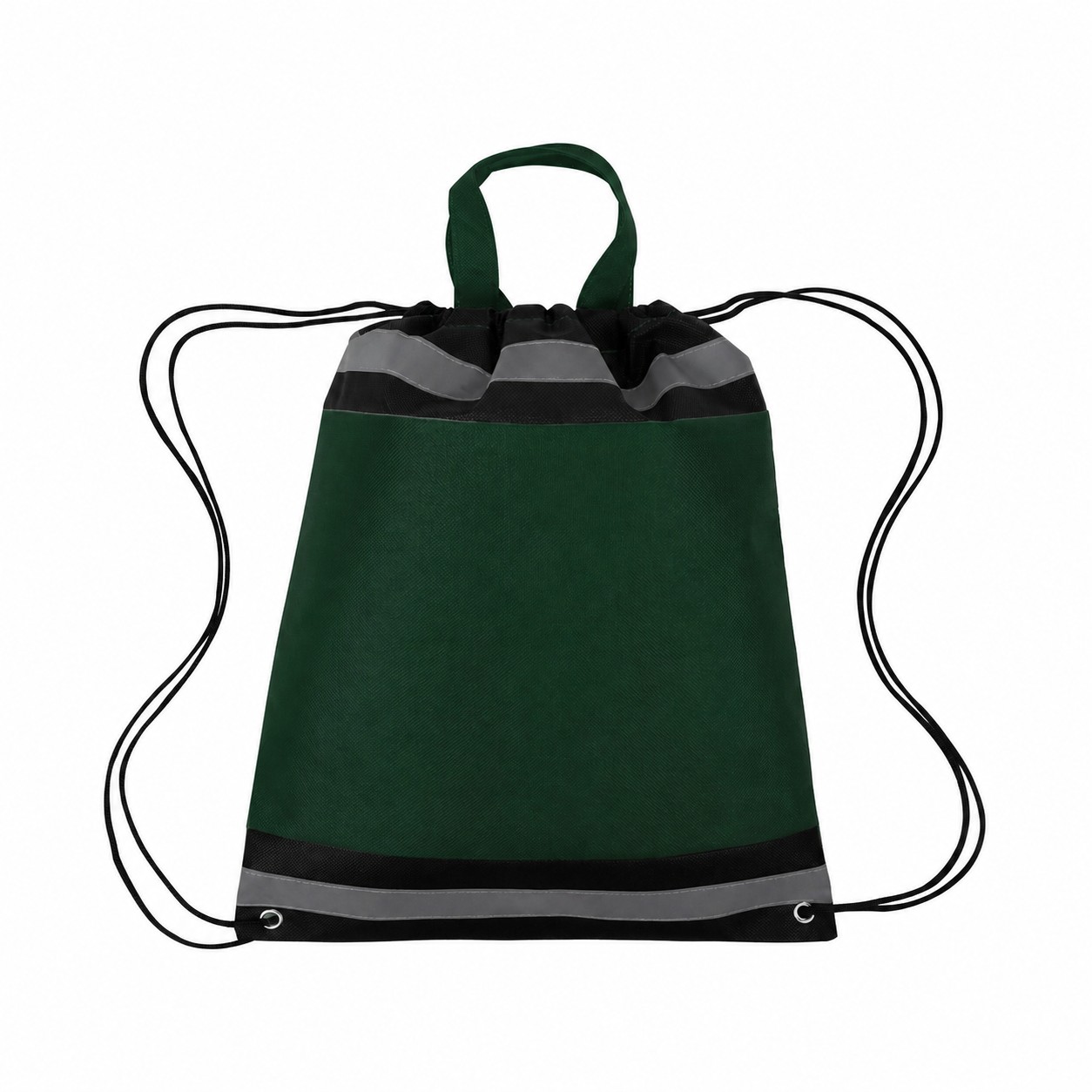 Metal Eyelet Reflective Sportpack — Forest Green