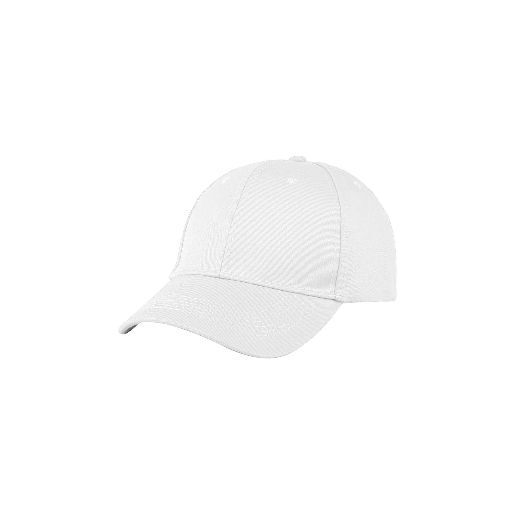 Pre-Curved Cotton Visor Structured Cap — view 2