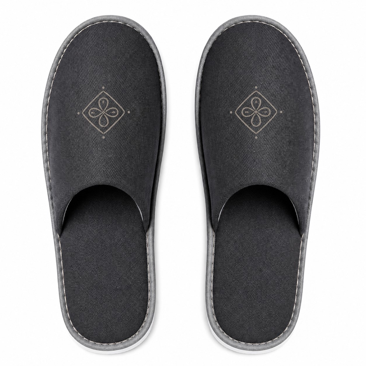 Closed Toe Terylene EVA Guest Slippers