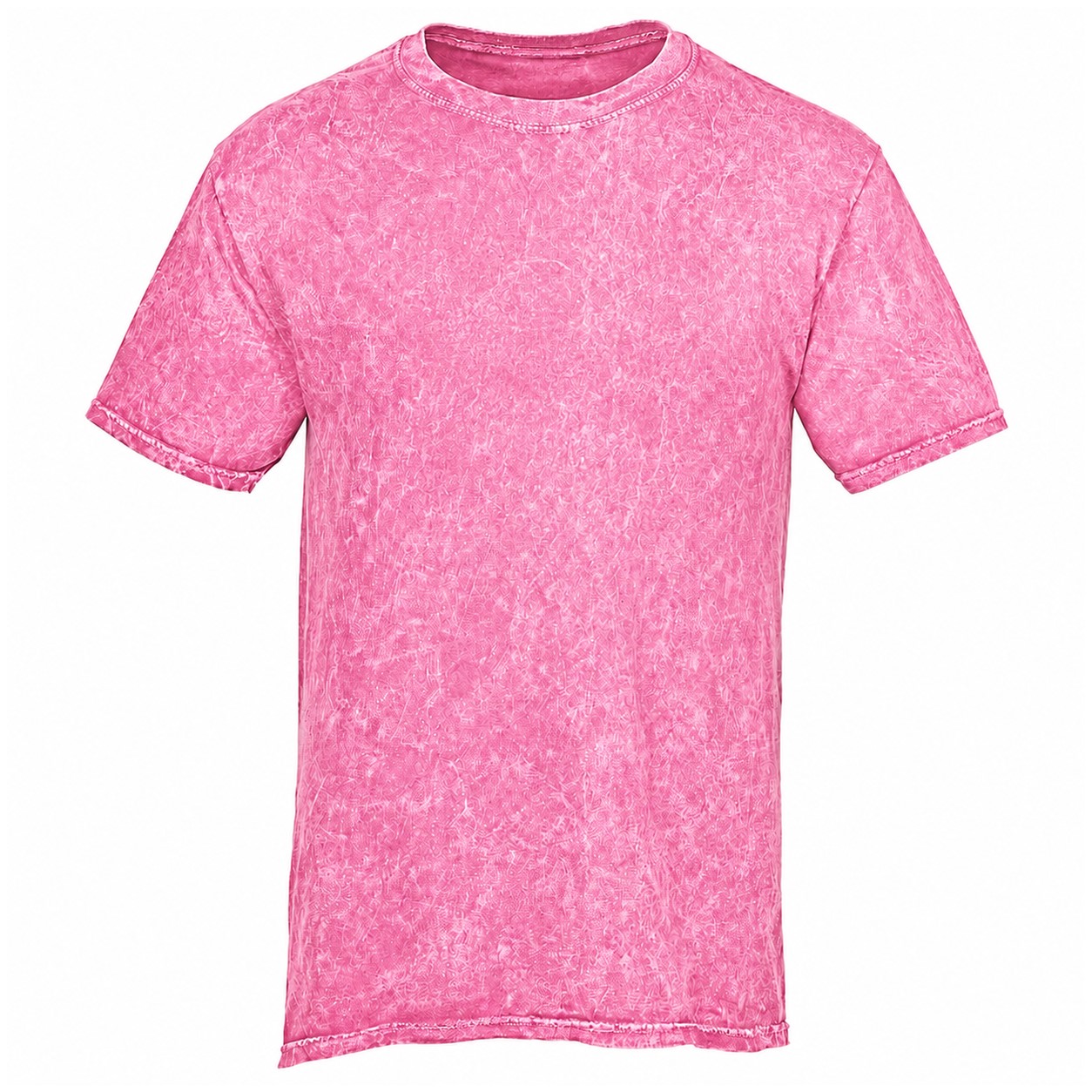 Vintage Wash Cotton Tie Dye Shirt — Pink