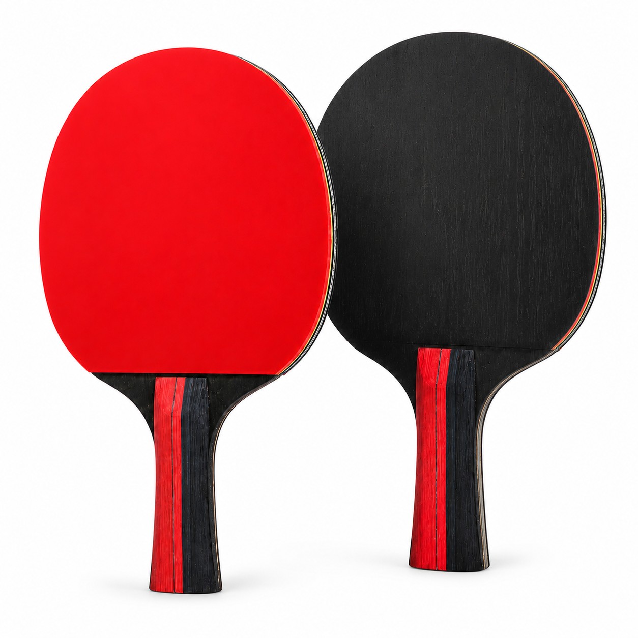 Five Layer Wood Ping Pong Paddle Set