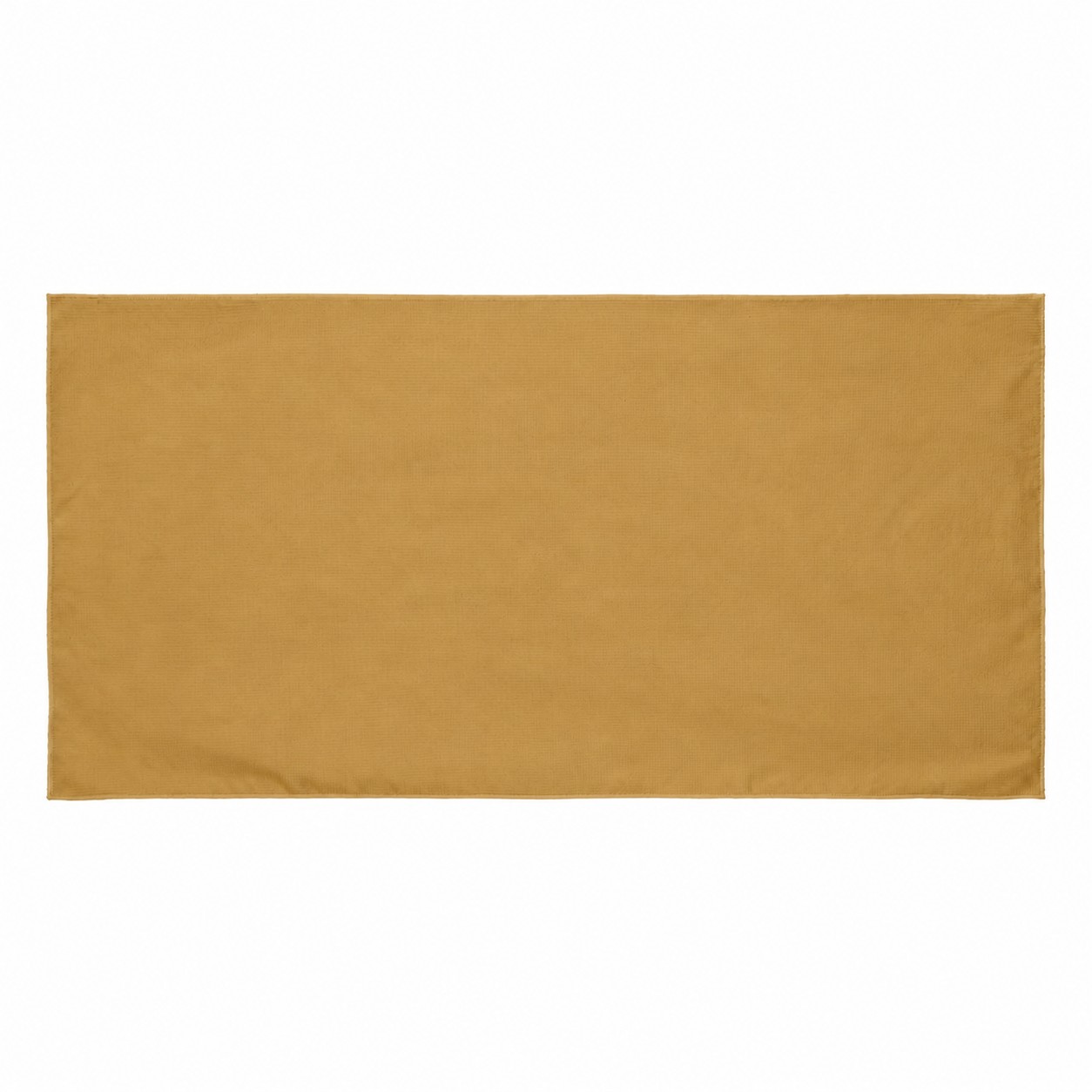 Waffle Weave Beach Towel — Bronze Gold