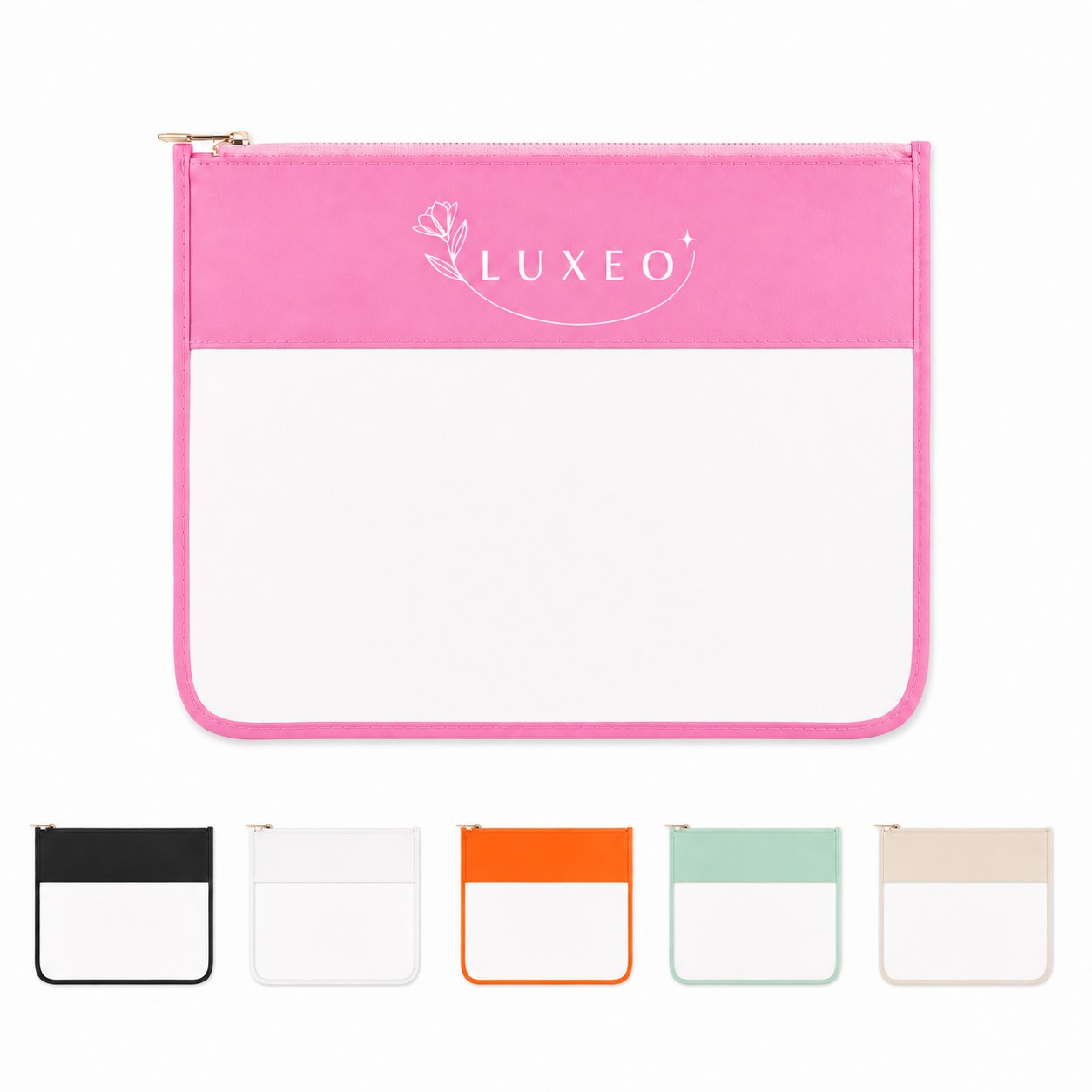 Transparent PVC Nylon Makeup Bag