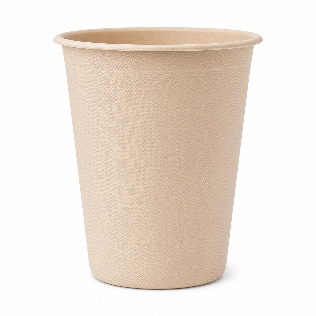 Textured 8 Oz Sugarcane Pulp Cup — view 2