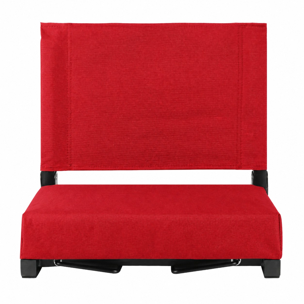 Portable Bleacher Stadium Chair — Red