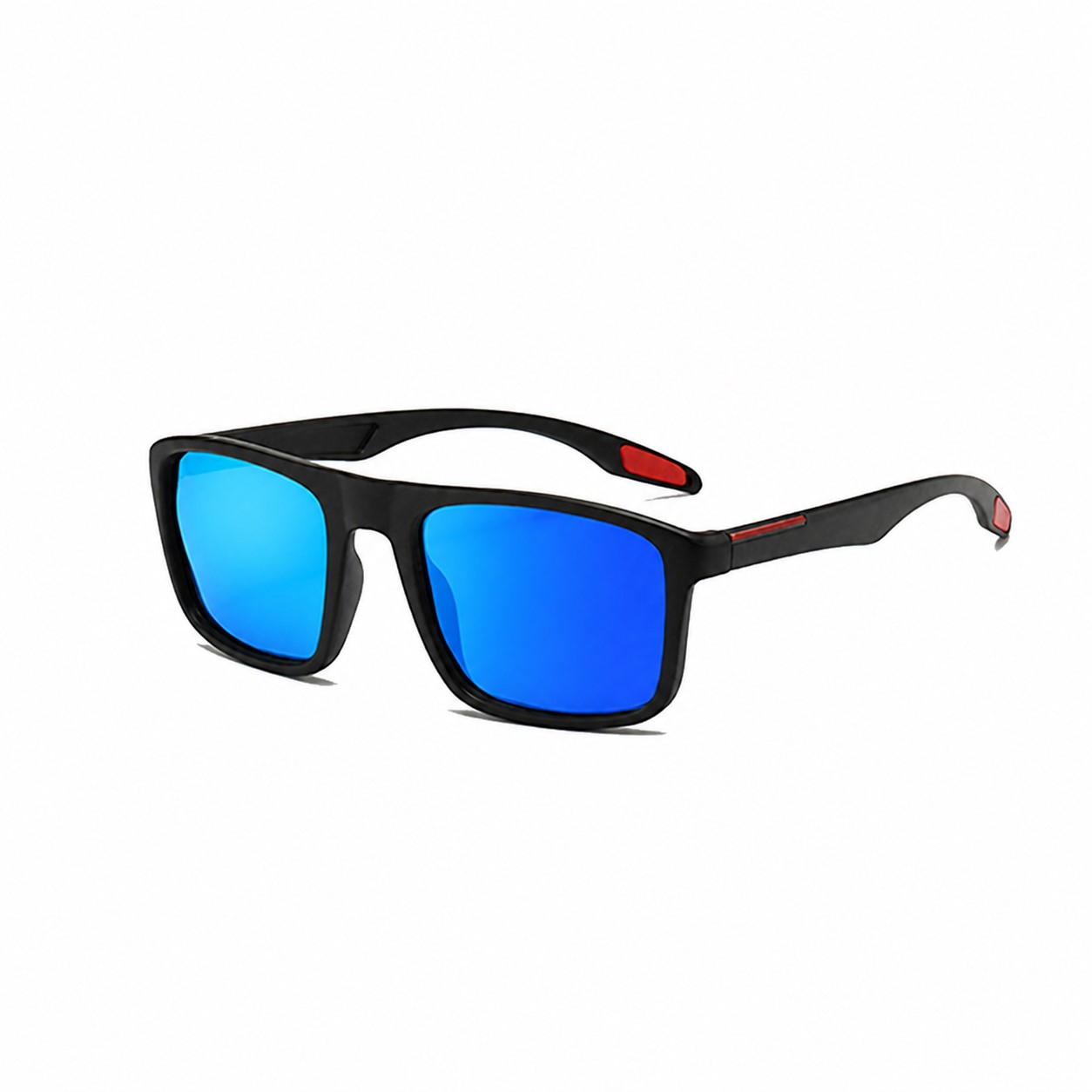 UV400 Plastic Sport Sunglasses — Blue