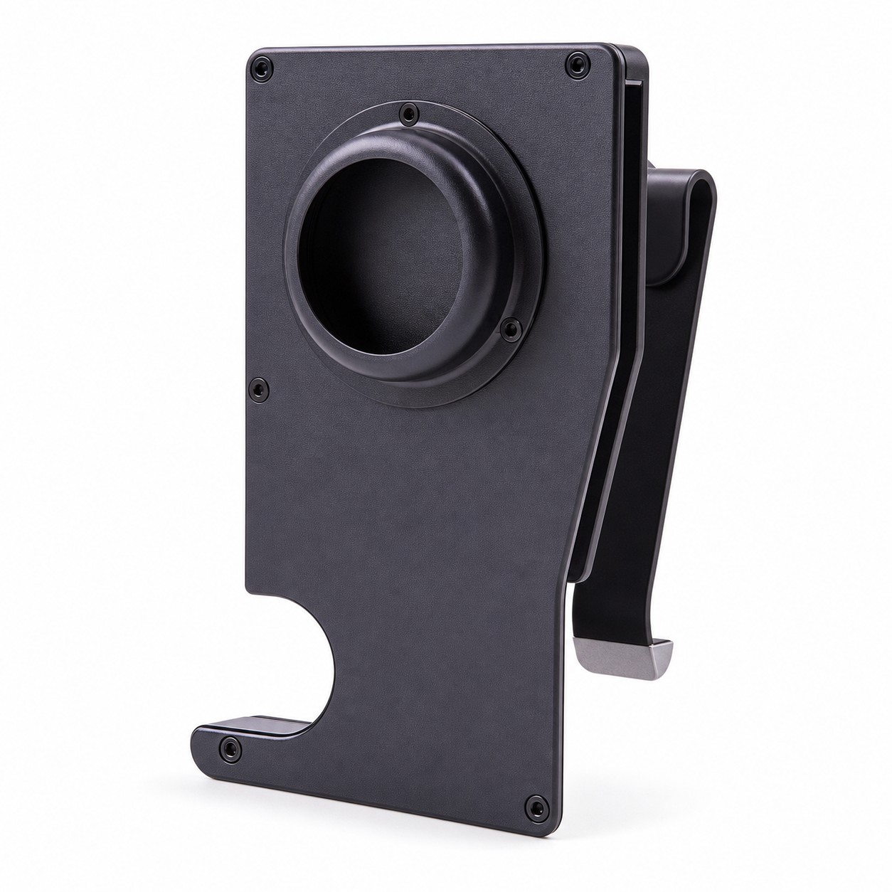 Aluminum Tracking Device Card Holder — view 2