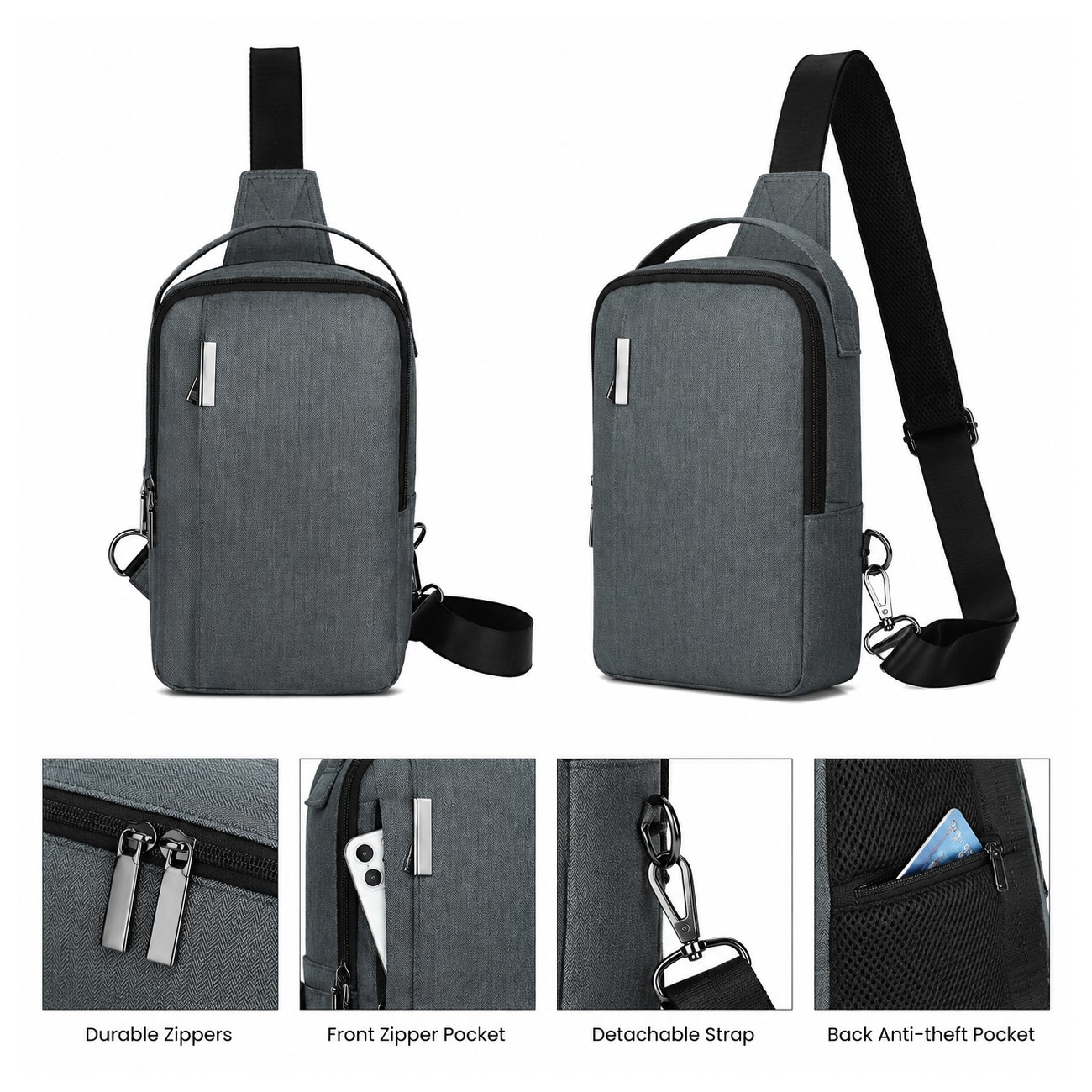 Business Crossbody Sling Bag