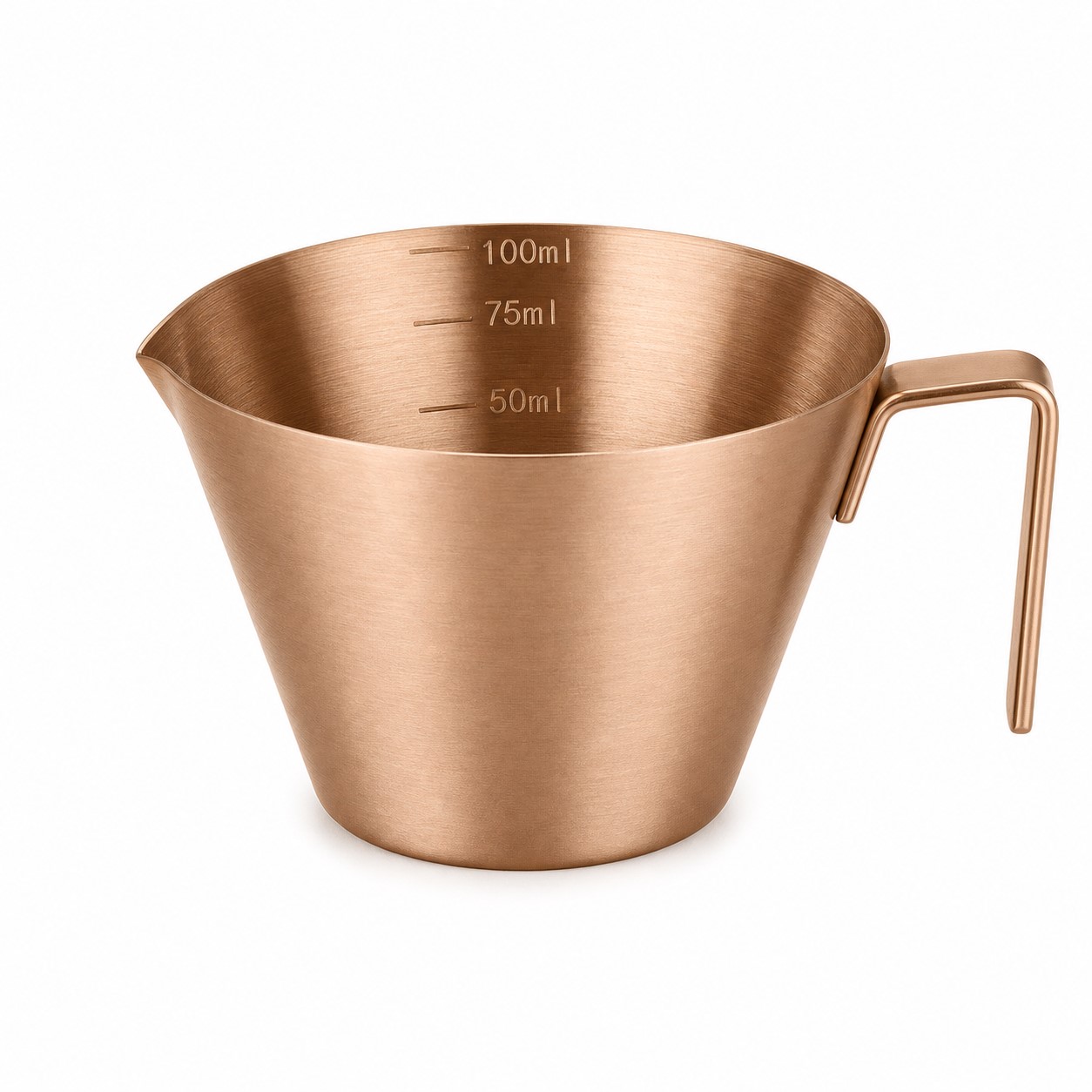 Stainless Steel Graduated Coffee Extraction Cup — view 2