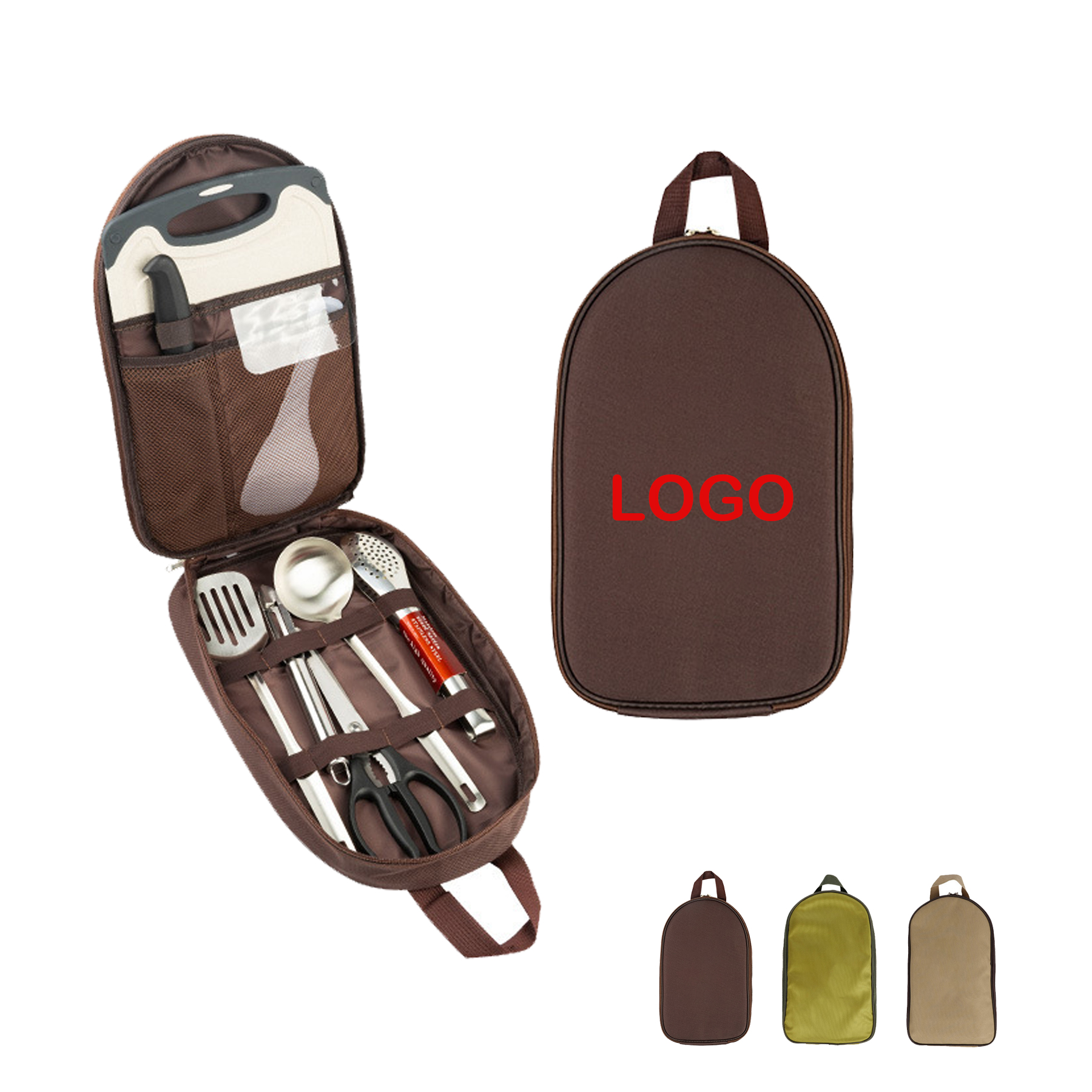 Eight Piece Camping Kitchenware Set